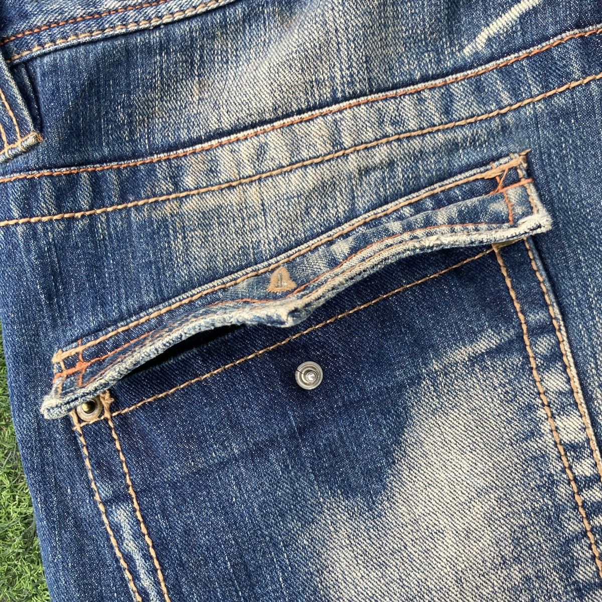 Hysteric Glamour × If Six Was Nine MANIPULATOR FLARED DISTRESSED JEANS Size US 32 / EU 48 - 10 Thumbnail