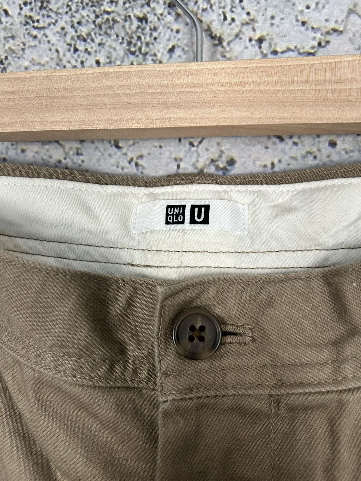 Uniqlo Uniqlo Beige Chino Baggy Pants Japanese Streetwear Skate Size US 30 / EU 46 - 6 Thumbnail