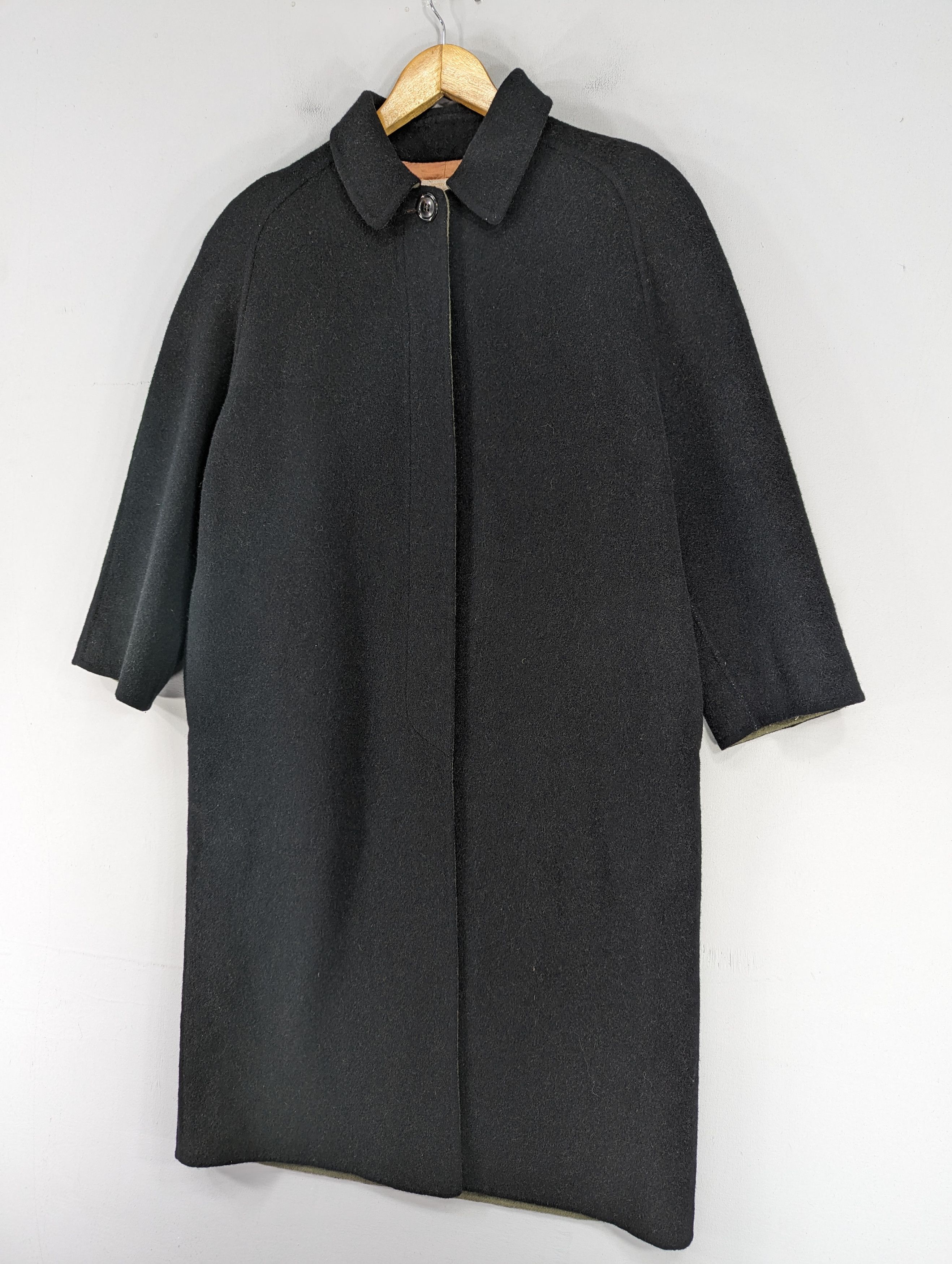 Japanese Brand 🔥RARE🔥Vintage Peyton Place PPFM Mohair Long Coat Jacket Size L / US 10 / IT 46 - 3 Thumbnail