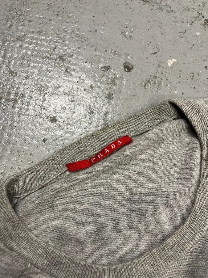 Prada SS2007 Prada Grey Minimalist Sweater Size US M / EU 48-50 / 2 - 11 Thumbnail