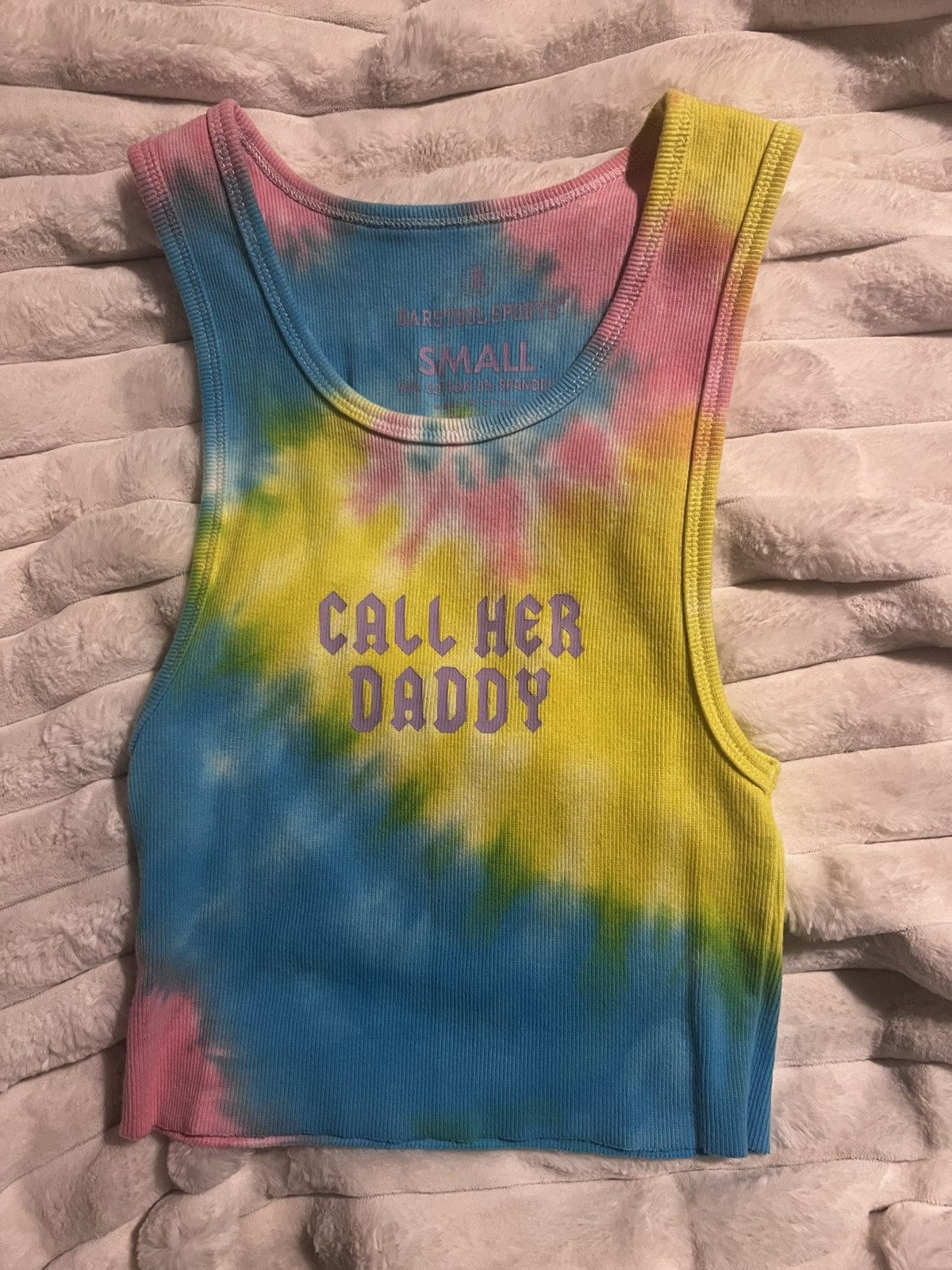 Vintage Call Her Daddy Barstool Sports tie-dye tank OG DADDY GANG Size S / US 4 / IT 40 - 3 Thumbnail