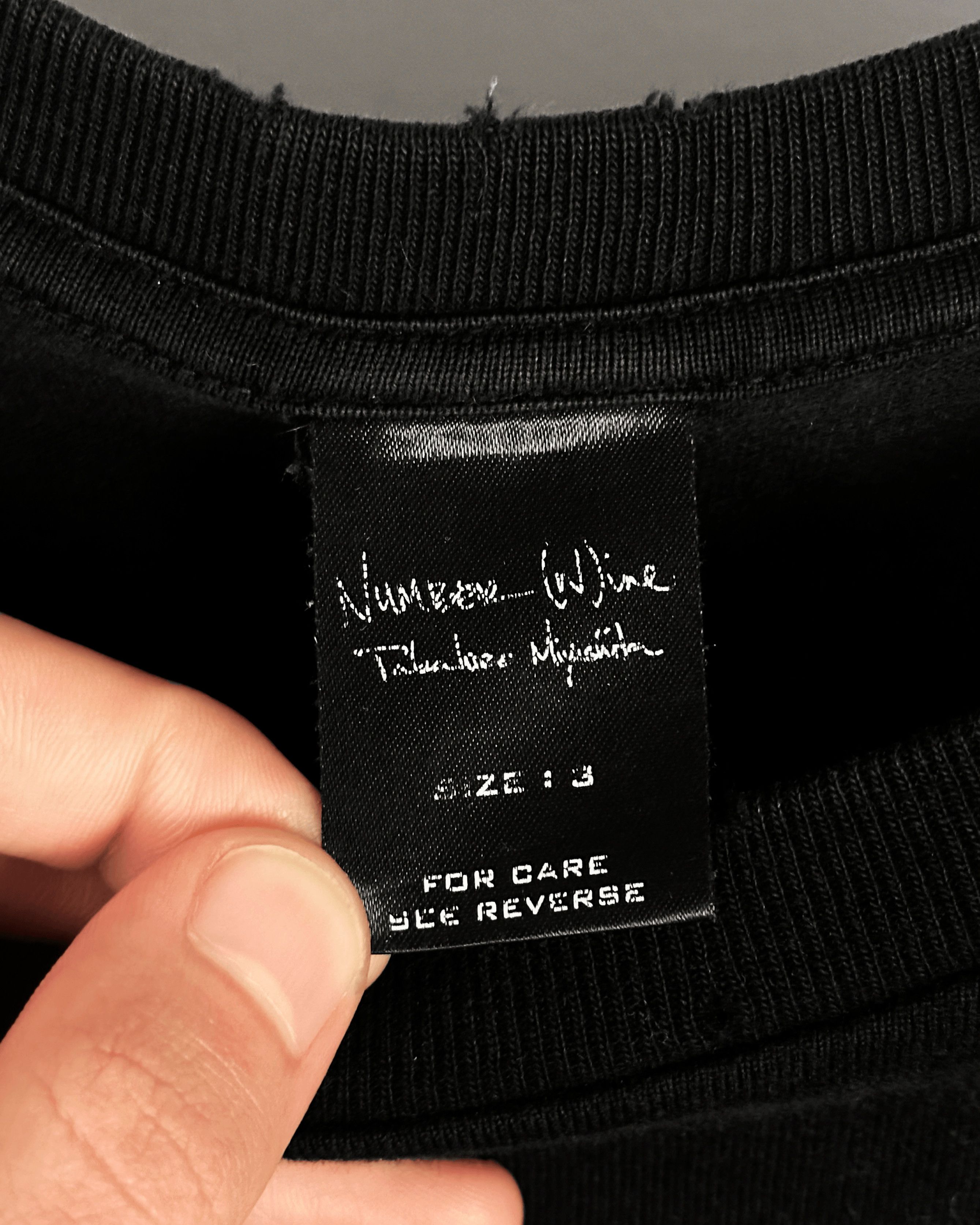 Number (N)ine Number Nine Welcome To The Shadow T-Shirt Size US L / EU 52-54 / 3 - 5 Thumbnail