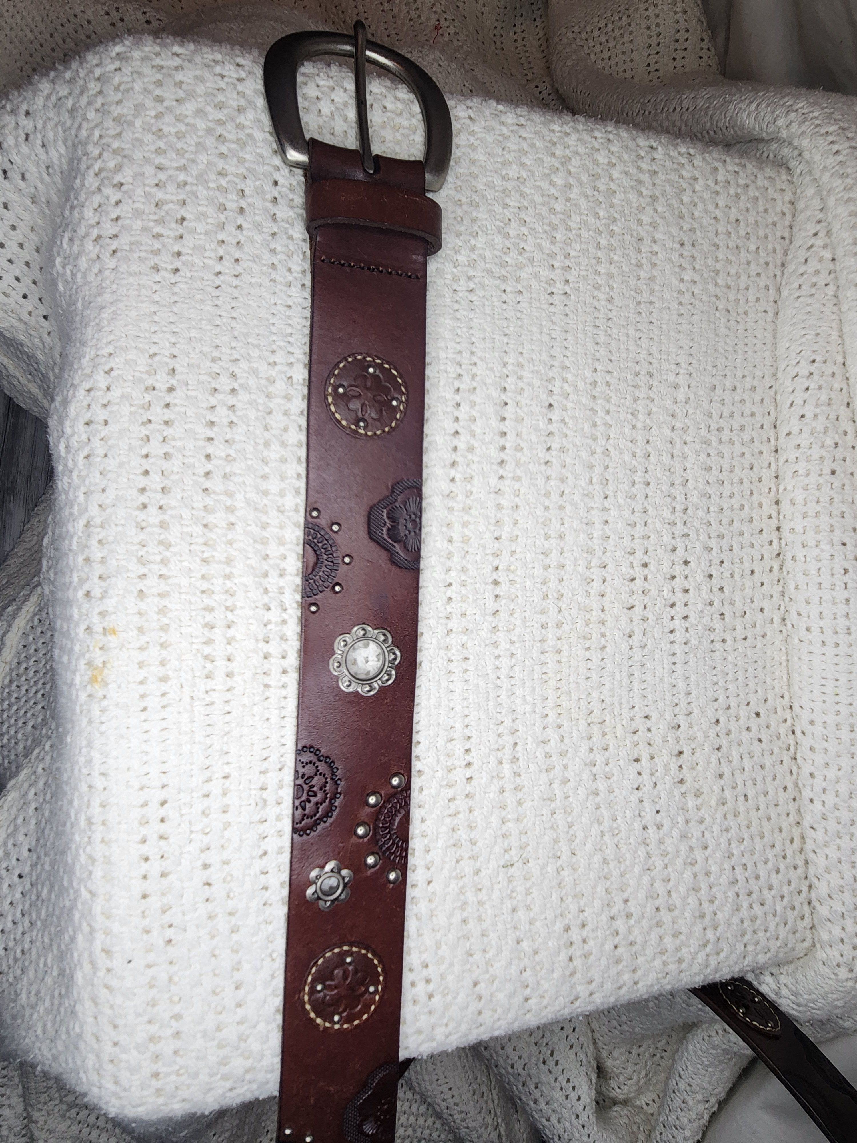 Fossil FLORAL GROMMETS BROWN Size ONE SIZE - 3 Thumbnail
