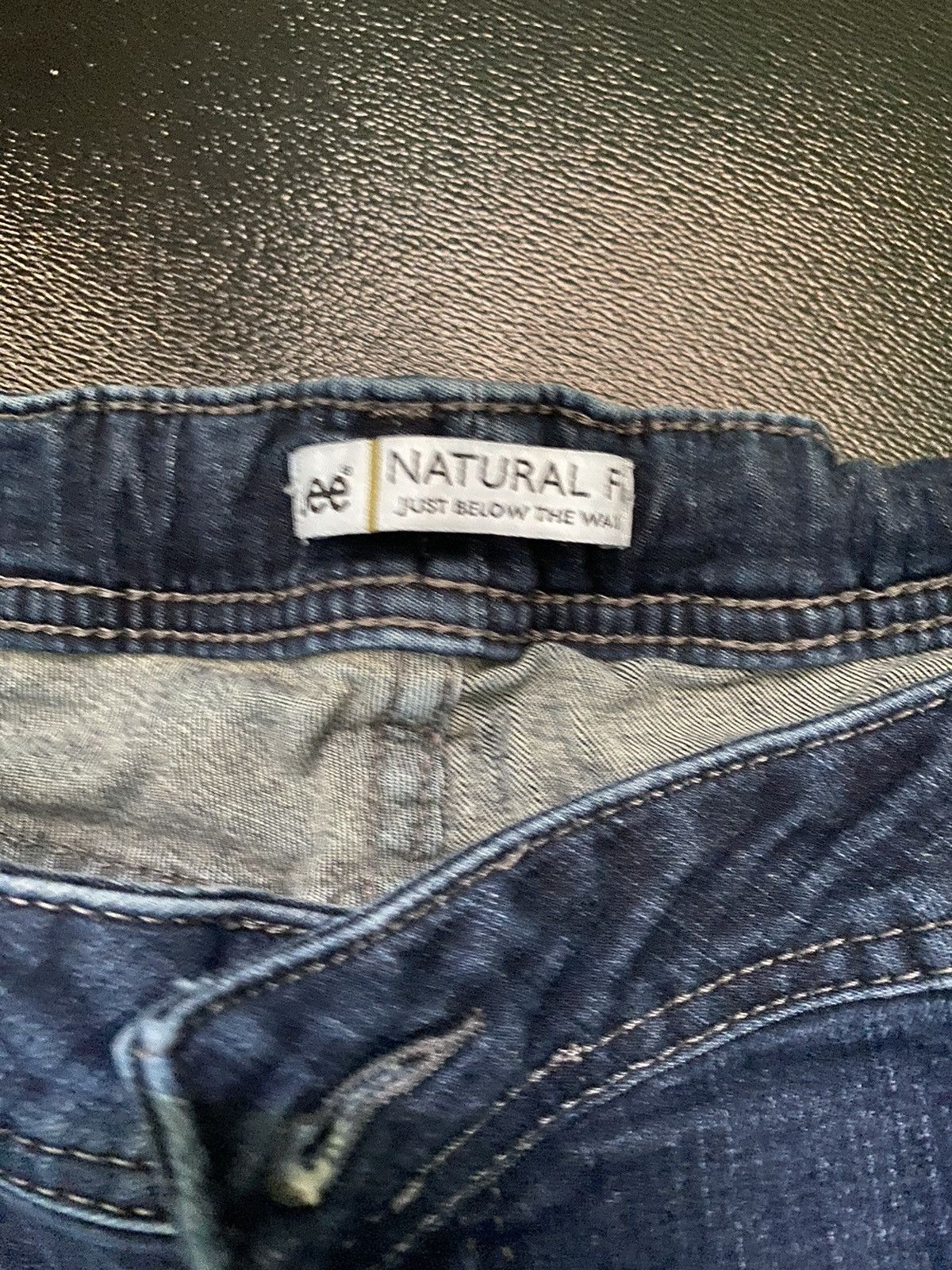 Lee × Vintage Dark Blue Lee Denim Size 34" / US 12 / IT 48 - 3 Thumbnail