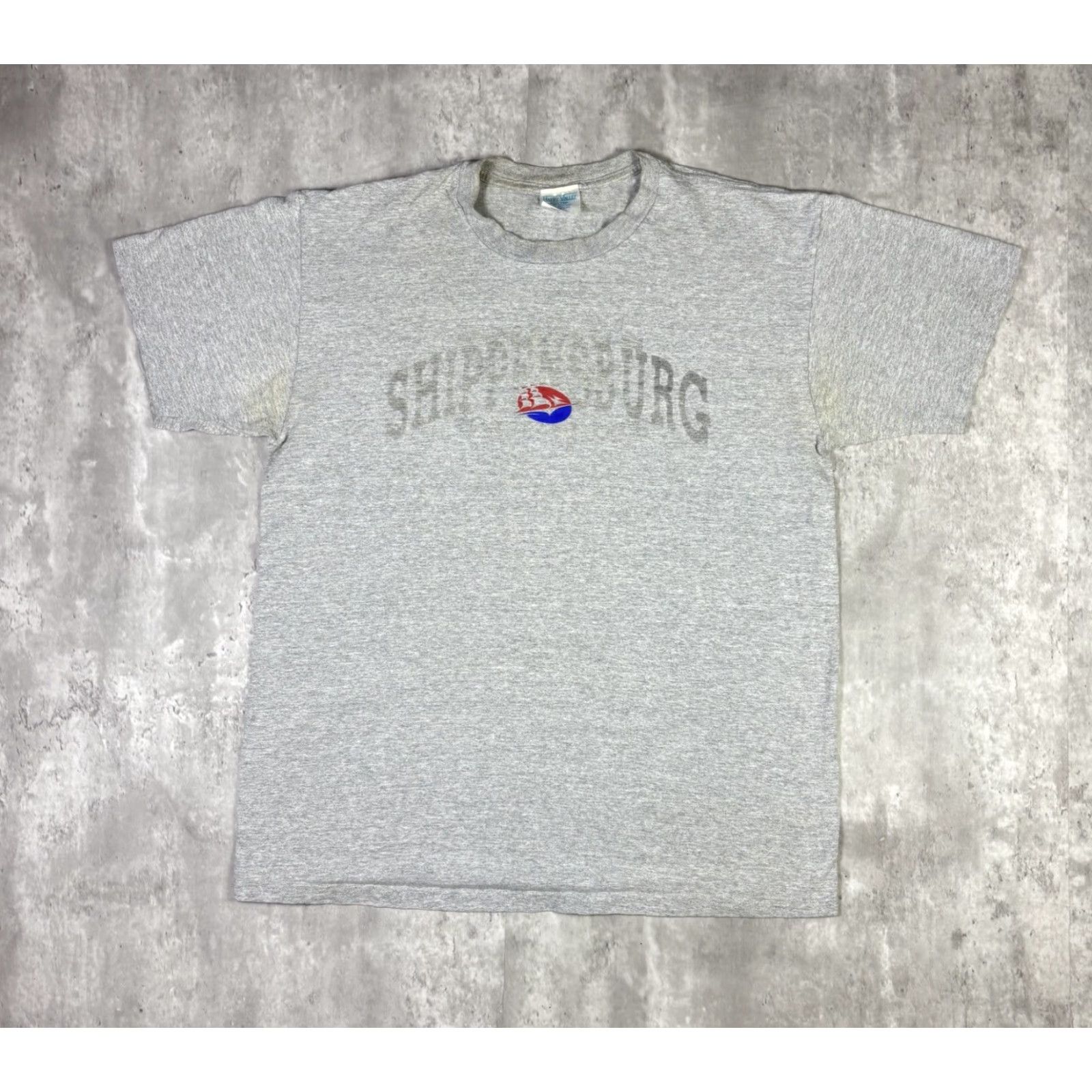 Vintage VINTAGE Shippensburg University T Shirt Gray Single Stitch 90s Adult XL Size US XL / EU 56 / 4 - 2 Thumbnail