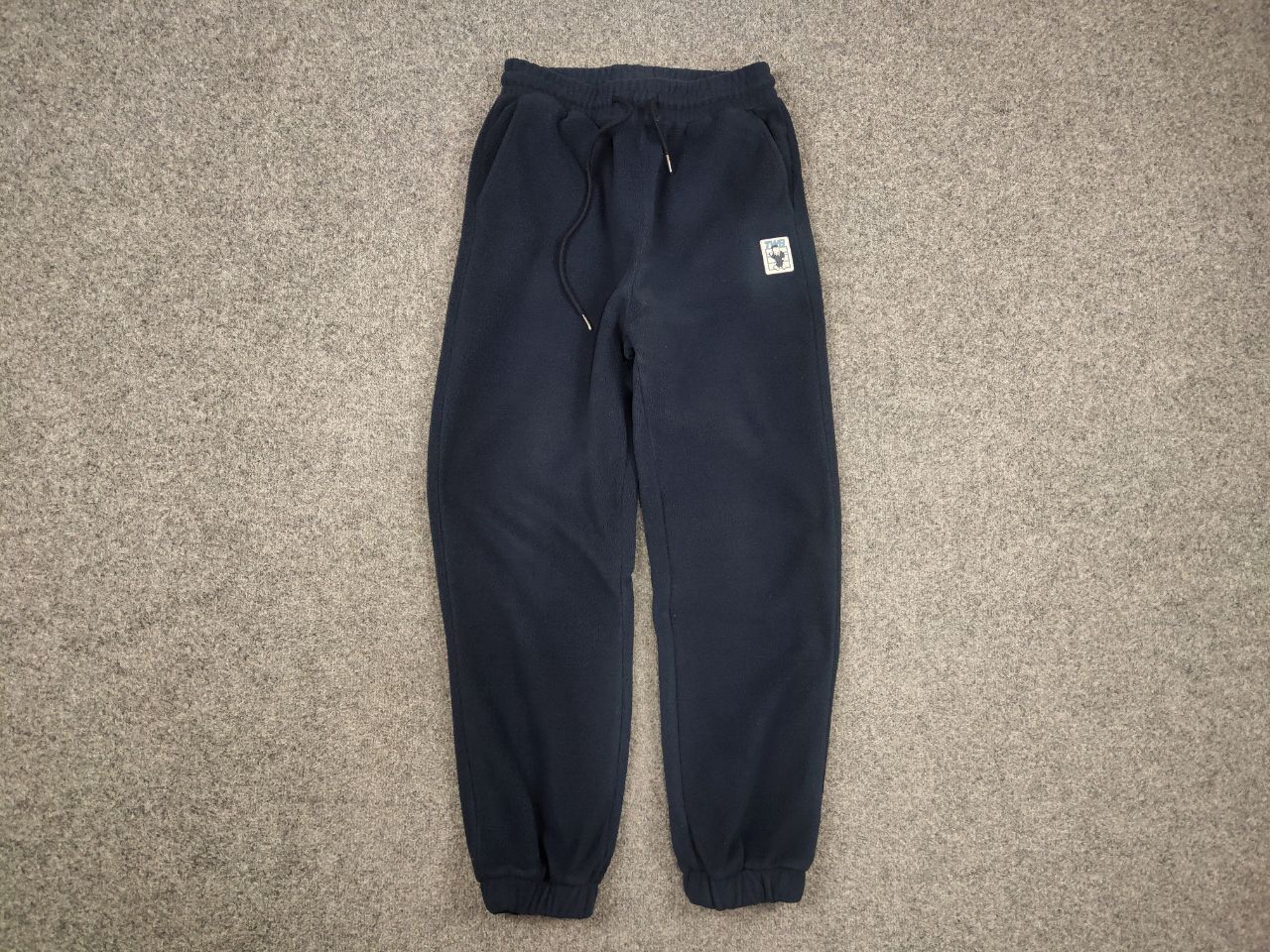 Japanese Brand J ian Ye Japanese Design TWB Dark Blue Baggy Fleece Pants Size US 32 / EU 48 - 6 Thumbnail