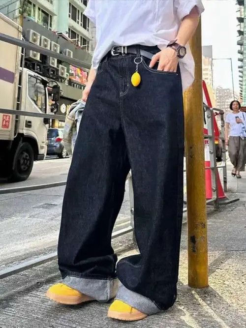 Japanese Brand × Vintage DRIP BAGGY vintage denim jeans pants Size US 30 / EU 46 - 2 Thumbnail