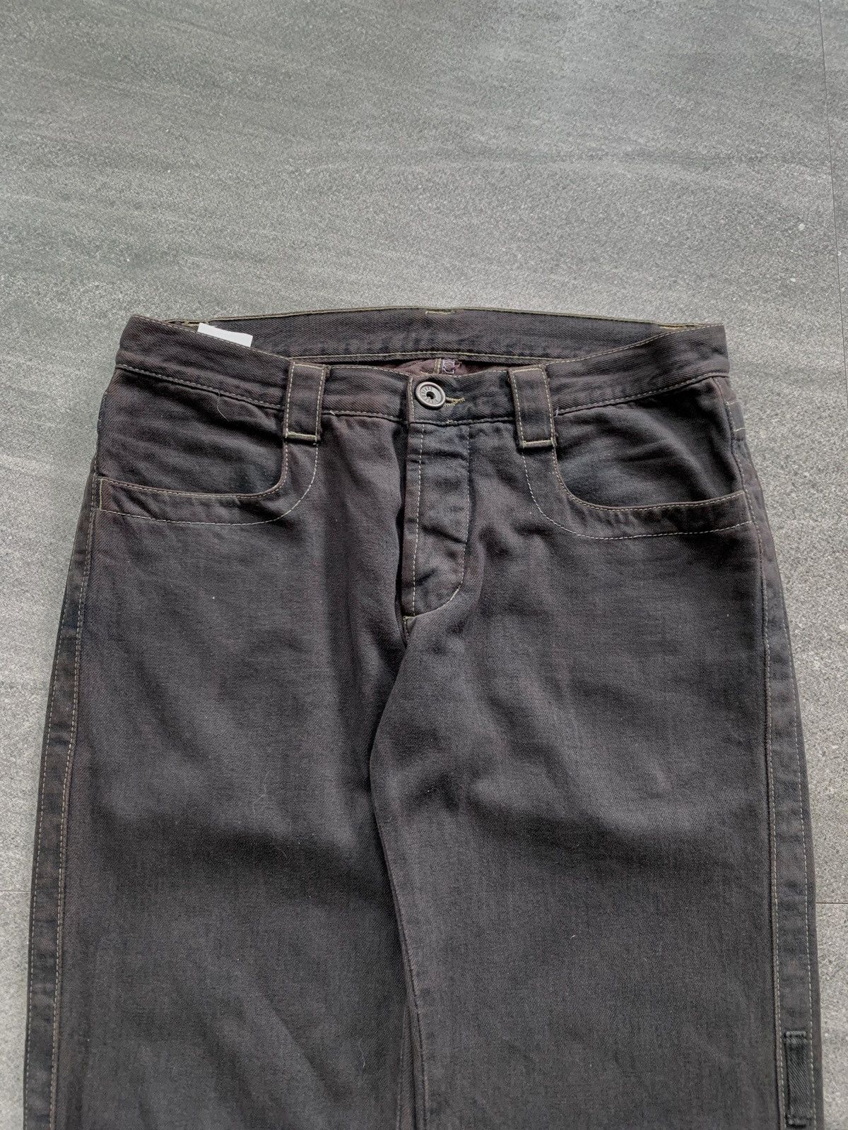 Dirk Bikkembergs FREE TAX! 90s Strap Denim Jeans Size US 30 / EU 46 - 3 Thumbnail