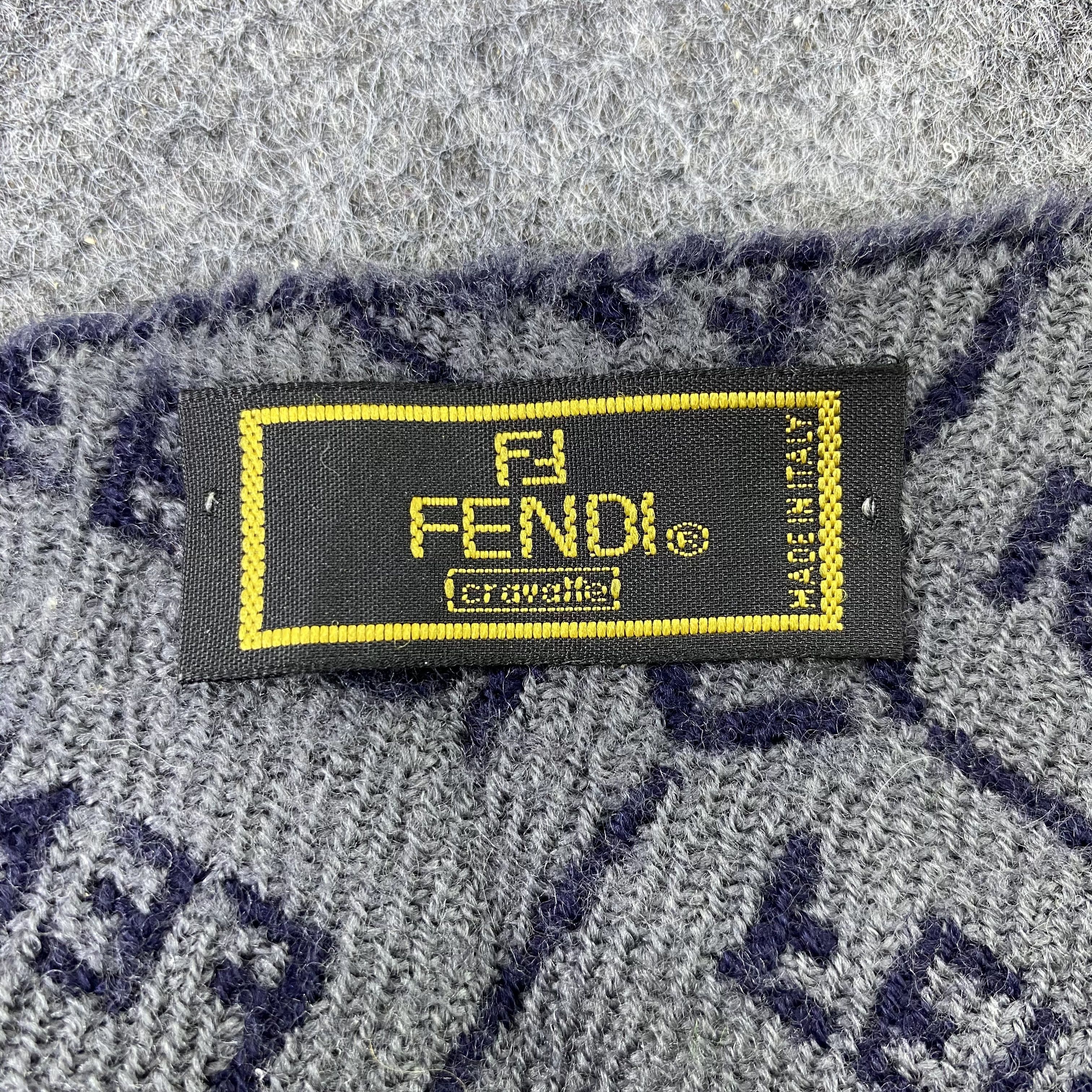 Fendi Fendi full Print Scarf / Muffler / Neckwear - T1399 Size ONE SIZE - 6 Thumbnail