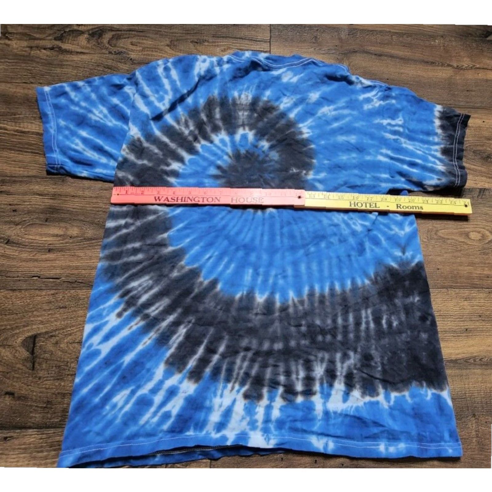 Vintage Dodge Ram Truck Black Blue Tie Dye T Shirt Mens Large Size US L / EU 52-54 / 3 - 2 Thumbnail