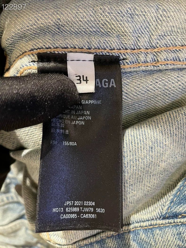 Balenciaga Balenciaga size 34 Twill upside-down jacket denim jacket Size XS / US 0-2 / IT 36-38 - 4 Thumbnail