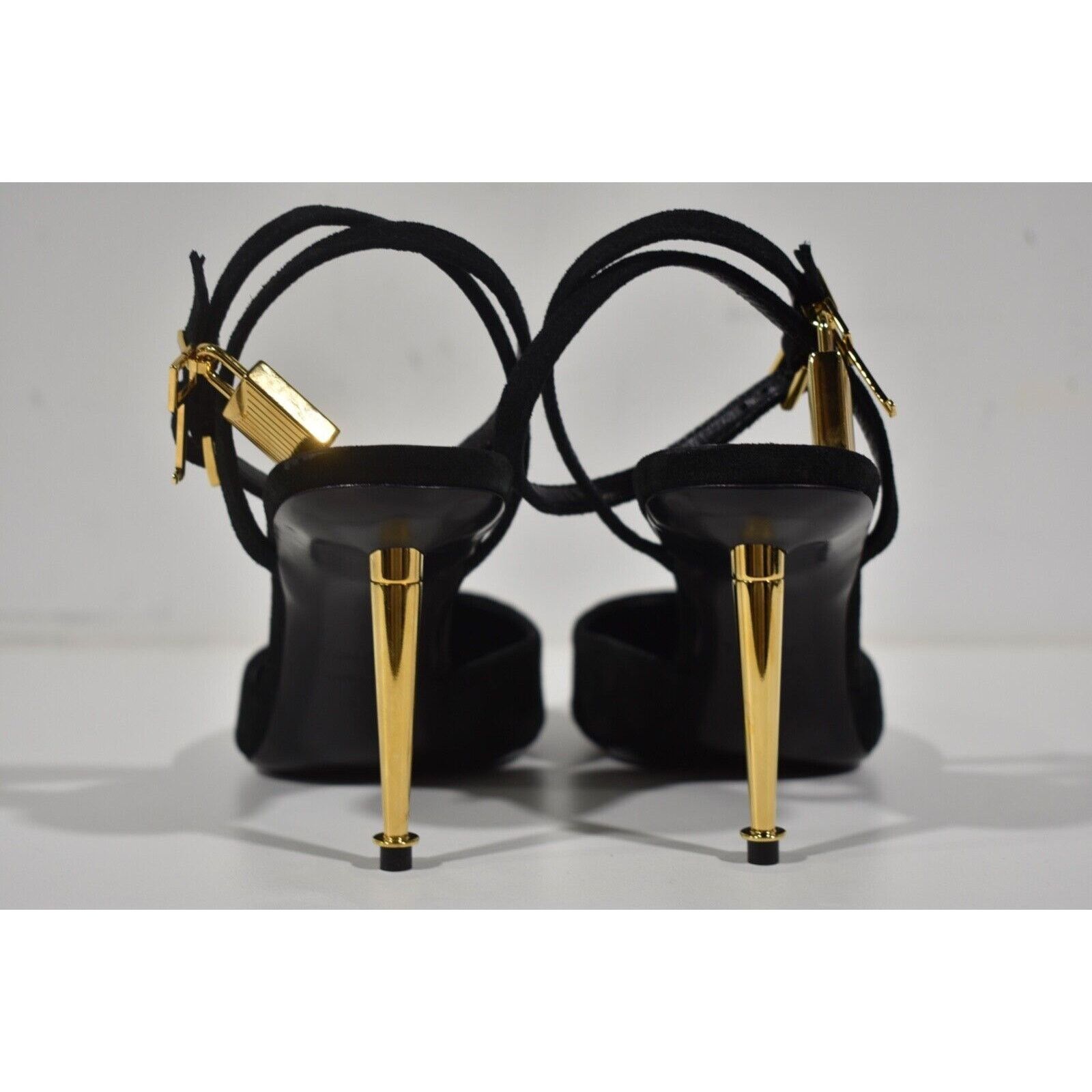 Tom Ford Padlock 85mm Slingback Ankle Strap Pointed Toe Heel Pump 36 Size US 6 / IT 36 - 10 Thumbnail