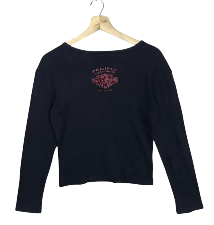 Harley Davidson Vintage Harley Davidson Crop Tops Size M / US 6-8 / IT 42-44 - 2 Thumbnail