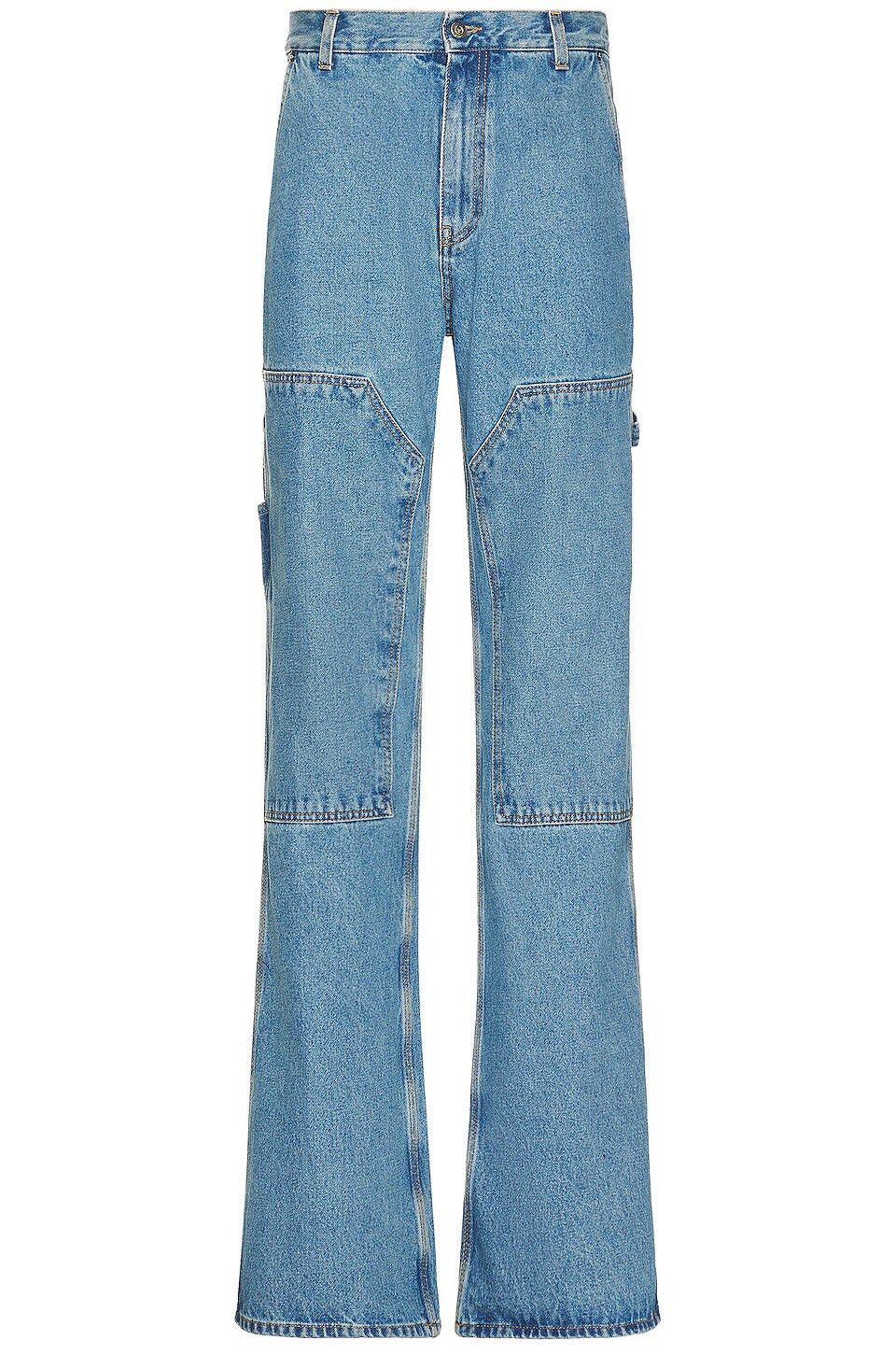 Off-White o1y0225 Denim Pant in Blue Size US 31 - 1 Thumbnail