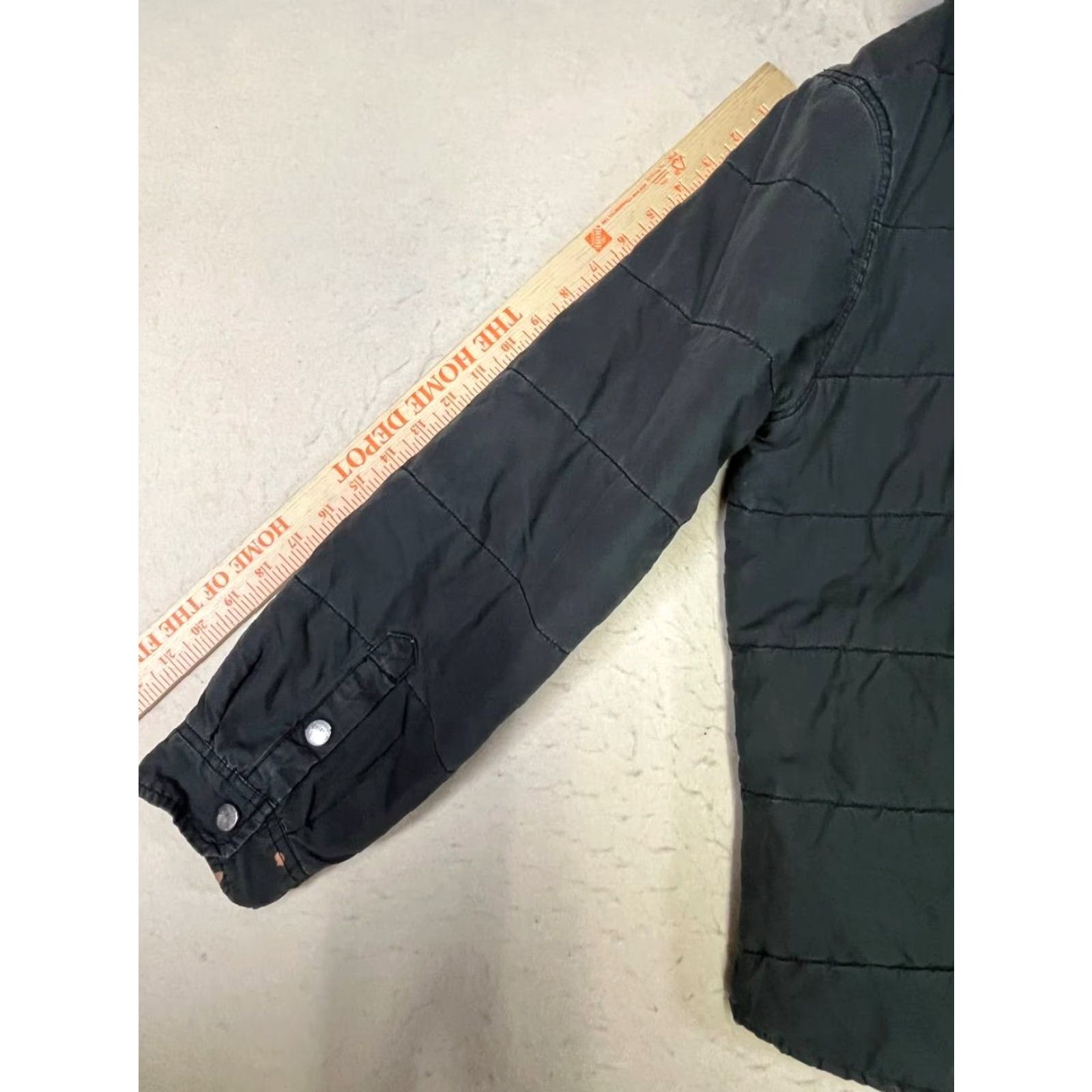 Brixton Brixton Bomber Jacket Hooded Zip Up Black Small Men’s Jacket Size US S / EU 44-46 / 1 - 6 Thumbnail