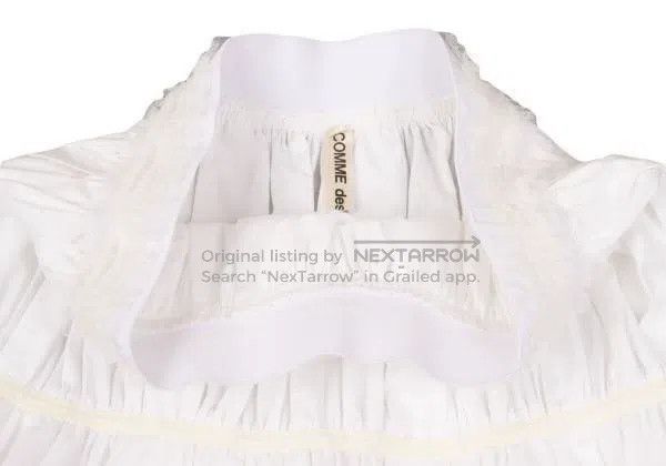 Comme des Garcons Comme des Garcons size M White Retro Design Skirt Size 25" / US 0 / IT 36 - 8 Thumbnail