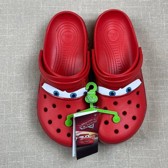Crocs Lightning McQueen Crocs Grailed