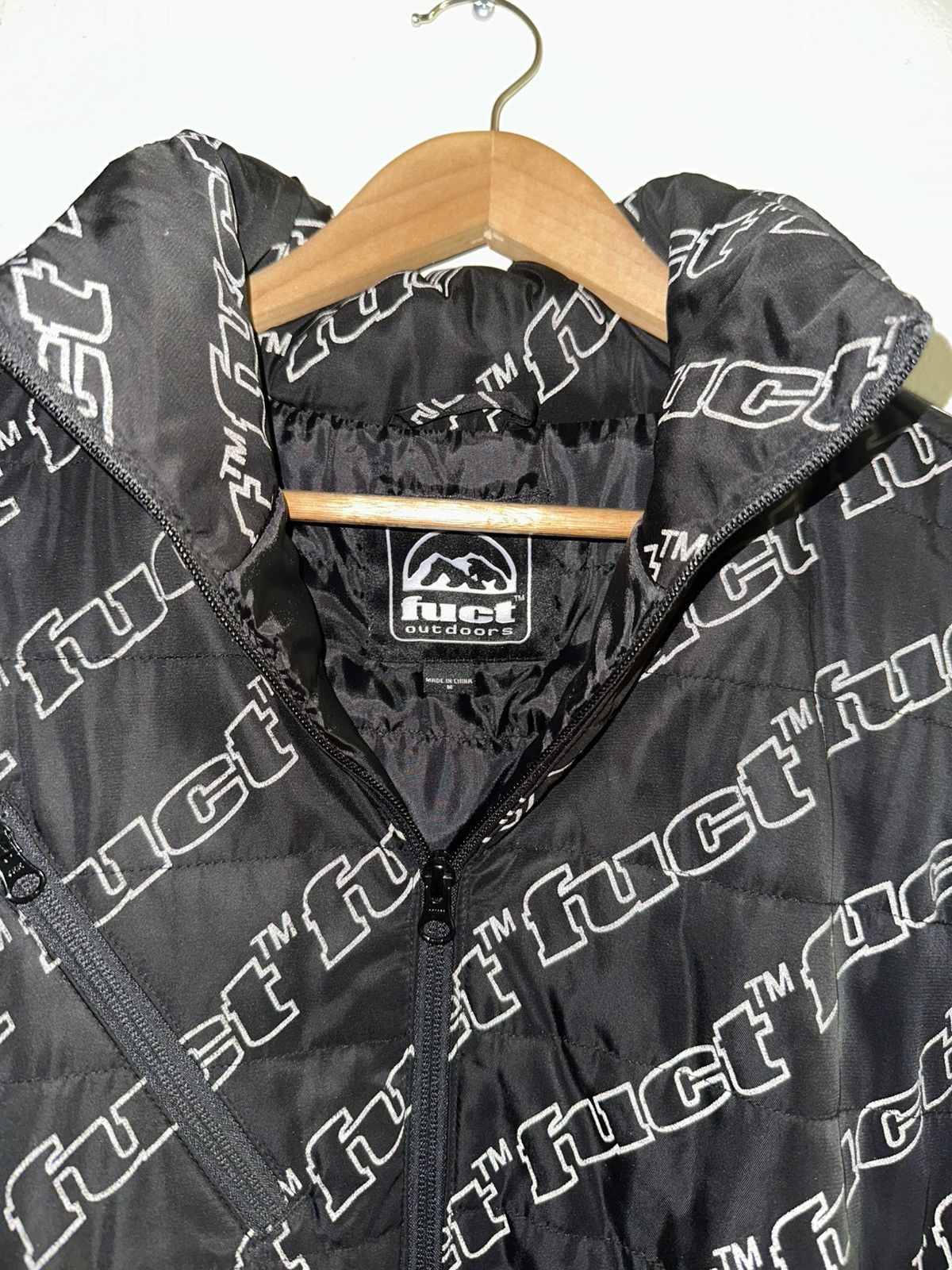 FUCT 🔥 FUCT Black Monogram Windbreaker Jacket — Rare Size US M / EU 48-50 / 2 - 3 Thumbnail