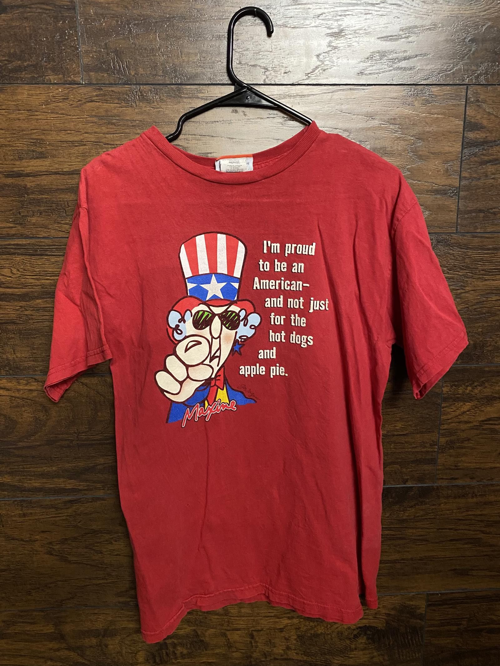 Designer Vintage Maxine T-shirt Sunday Comics - Uncle Sam - M Size US M / EU 48-50 / 2 - 1 Thumbnail