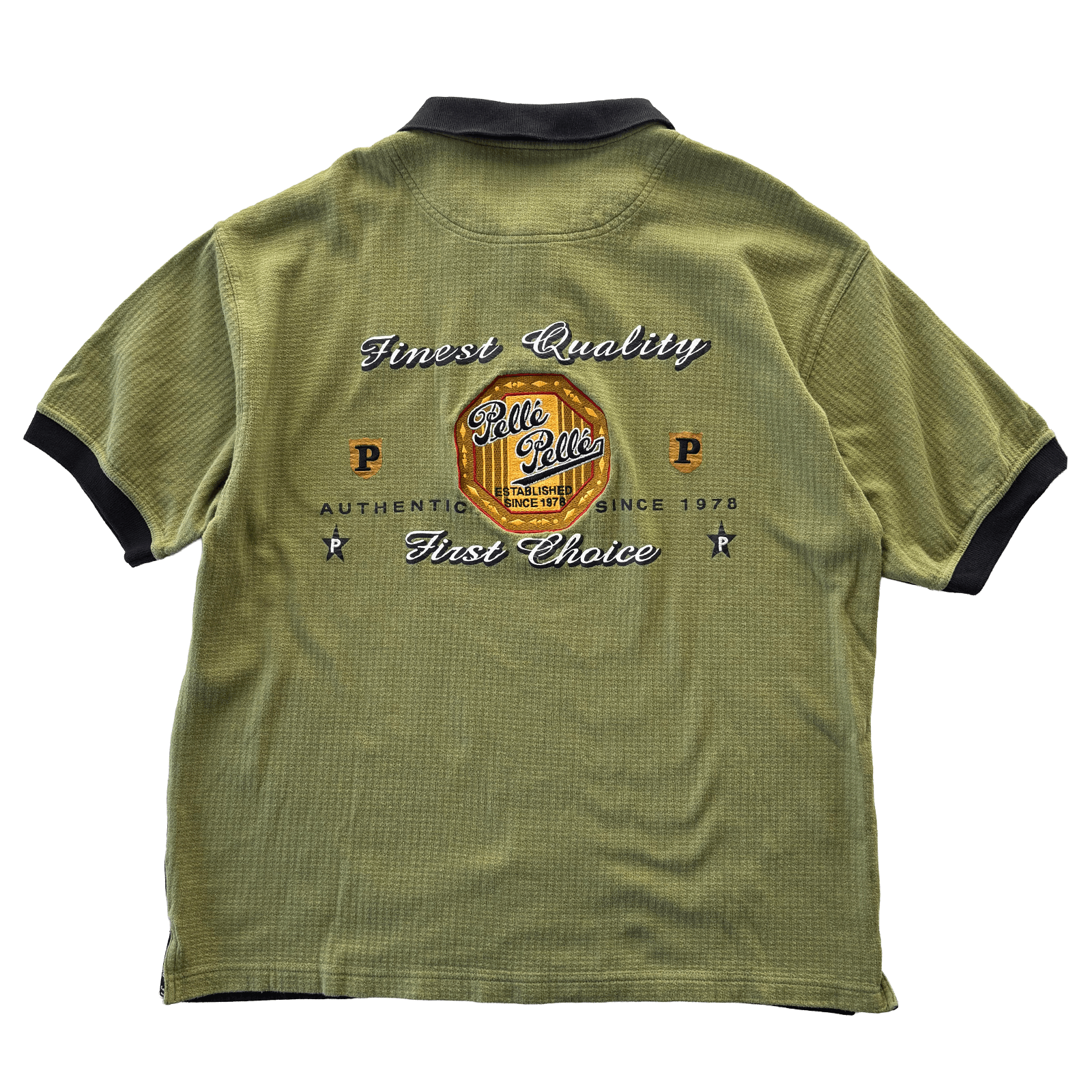 Pelle Pelle Y2K Pelle Pelle Marc Buchanan Polo Big Embroidery XL Size US XL / EU 56 / 4 - 1 Thumbnail