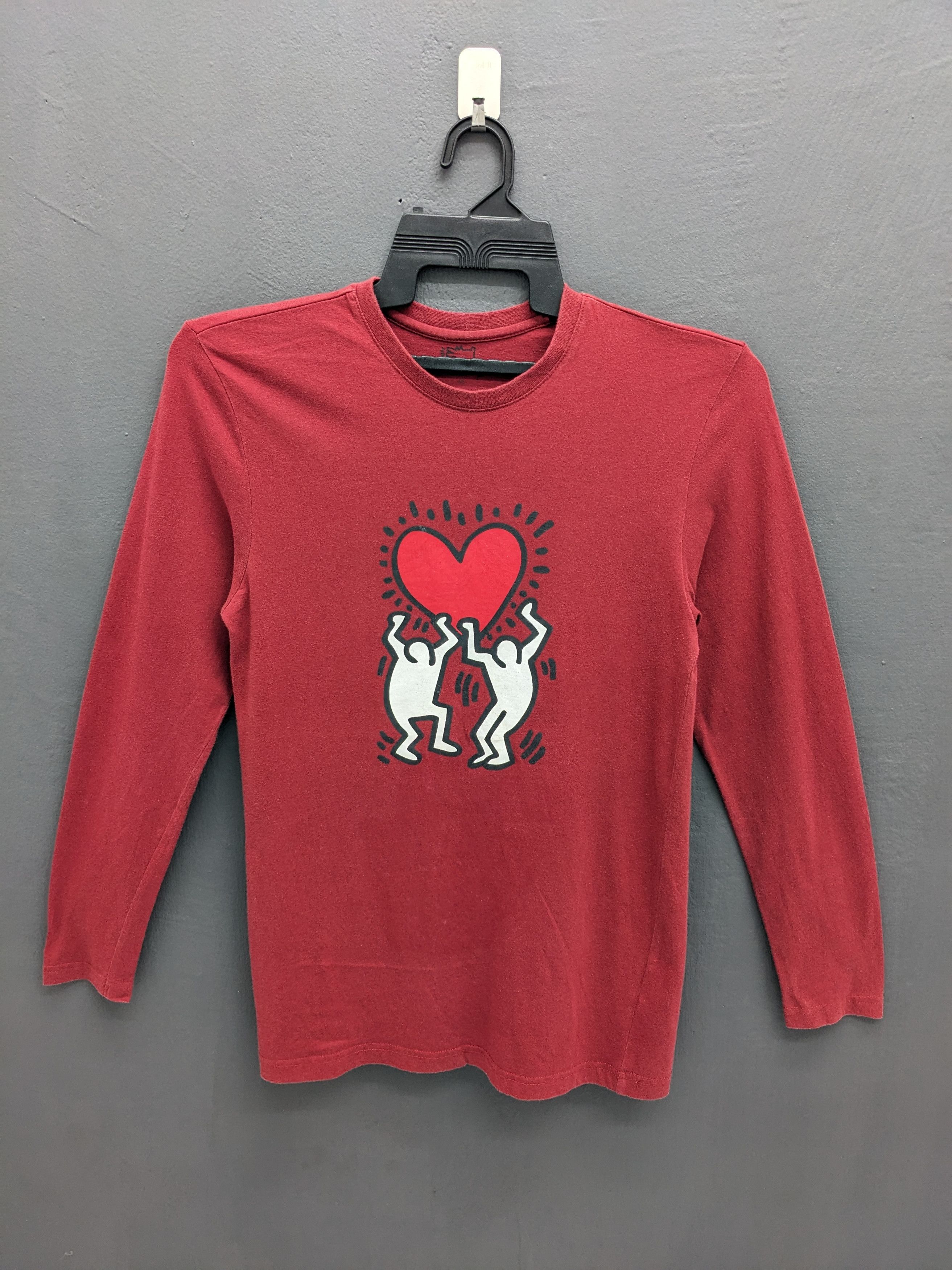 Keith Haring Keith Haring Dancing Big Logo Long Sleeve Size S / US 4 / IT 40 - 2 Thumbnail