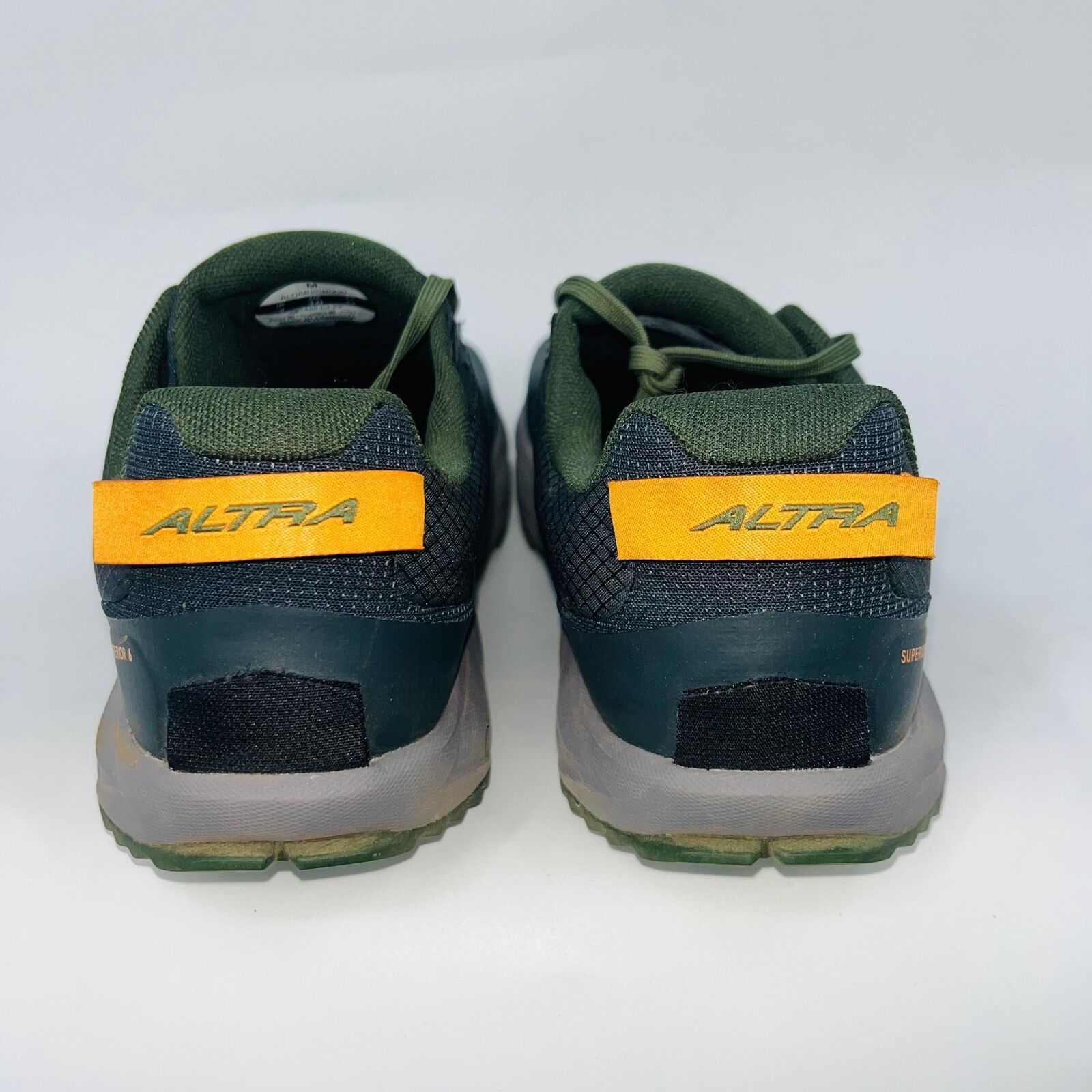 ALTRA SUPERIOR 6 AL0A82CB000 MENS BLACK/ORANGE/GREEN TRAINING SNEAKERS SIZE 10 Altra Men main image 3