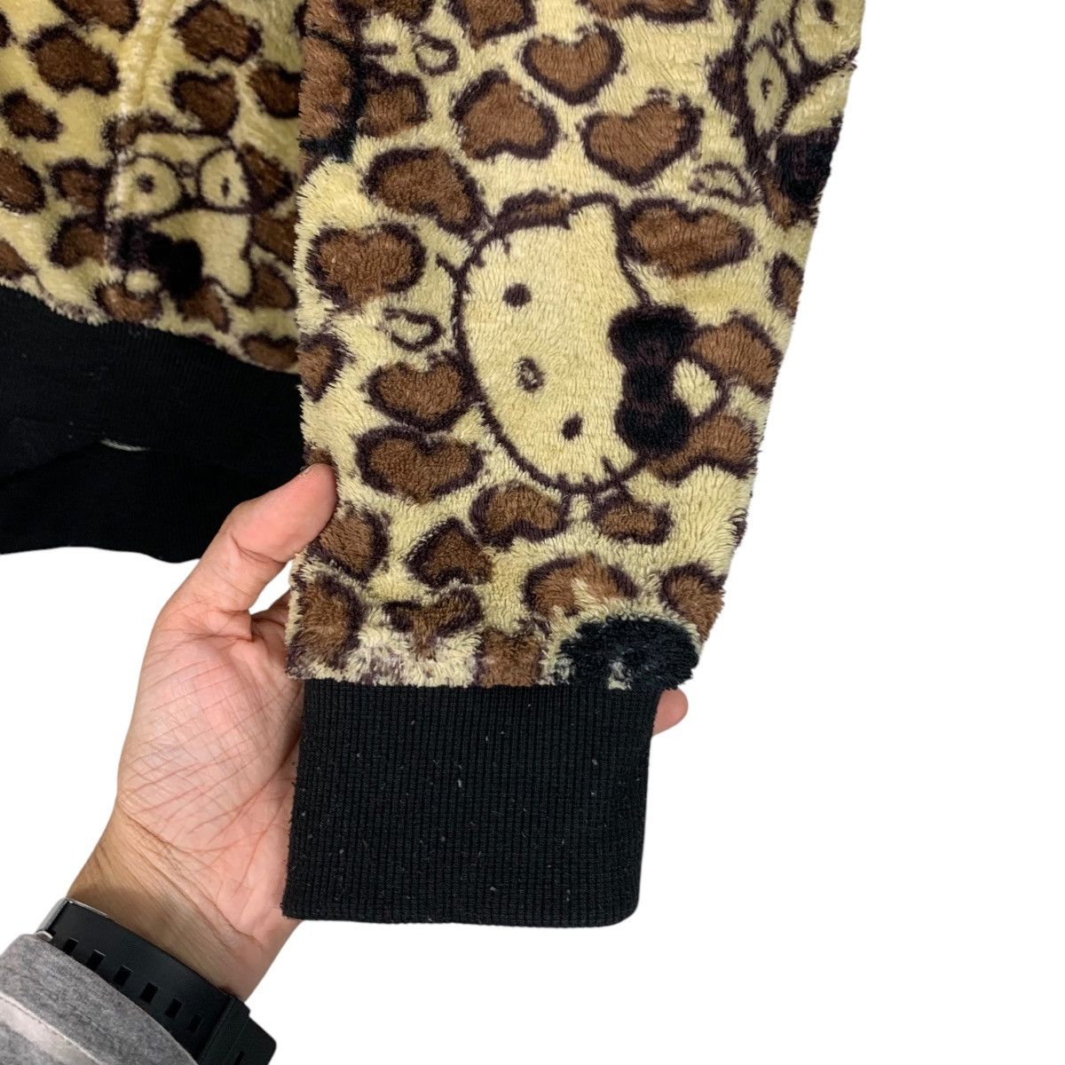 Japanese Brand HELLO KITTY Fullprint Zipper Hoodies Sweatshirt #2017-C87 Size L / US 10 / IT 46 - 15 Thumbnail
