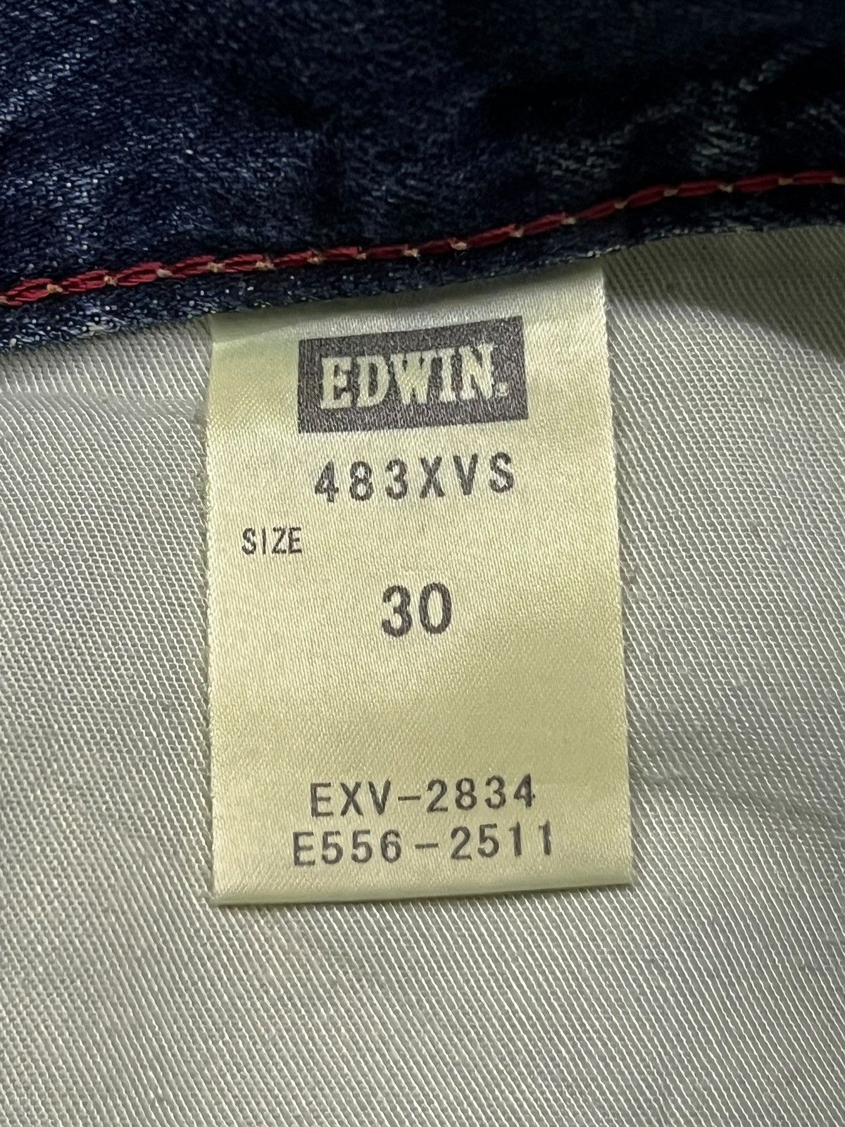 Edwin Vintage Edwin 483 XVS Exclusive Japan - Distressed Denim Size US 32 / EU 48 - 12 Thumbnail