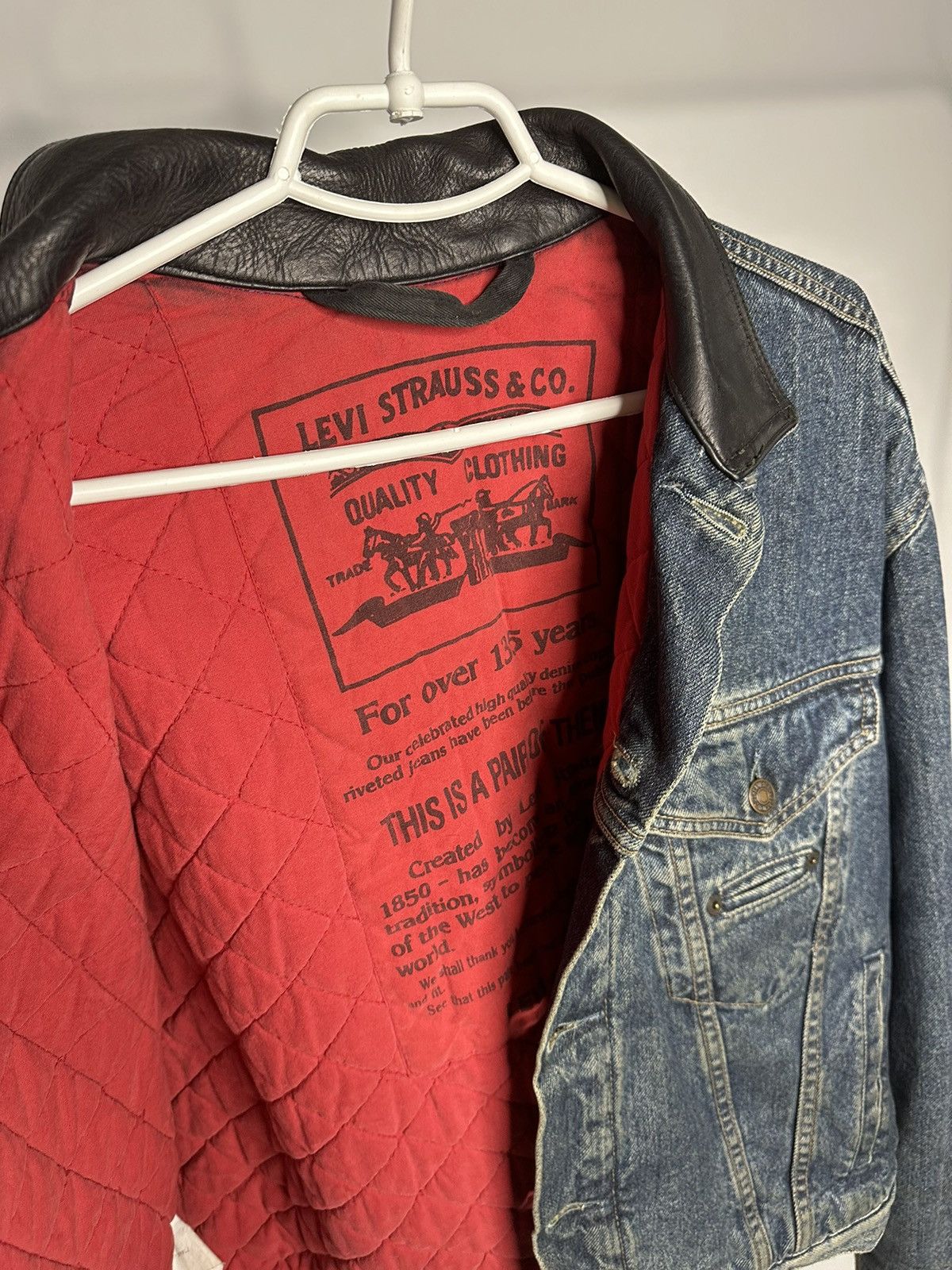 Levi's × Vintage Levi’s Demin Jacket Vintage Size US XL / EU 56 / 4 - 4 Thumbnail