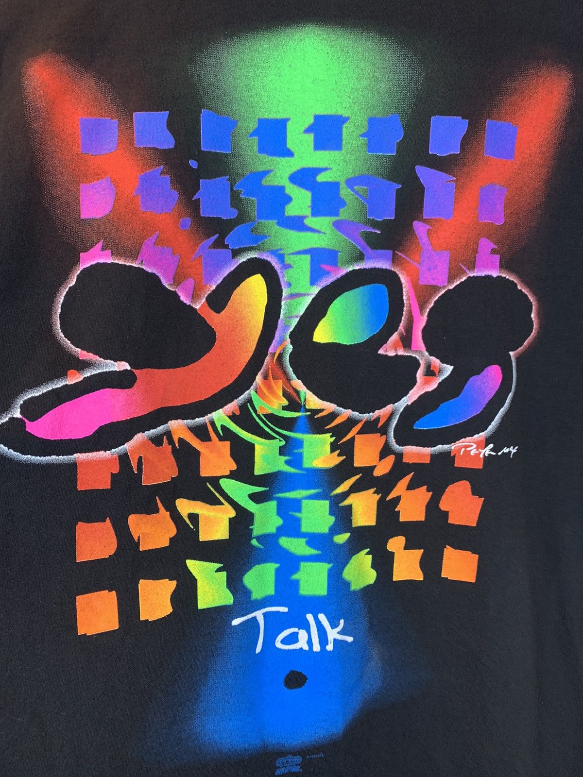 Band Tees × Vintage RARE* Vintage 1994 Yes x Peter Max Talk World Tour Art Shirt Size US XL / EU 56 / 4 - 3 Thumbnail