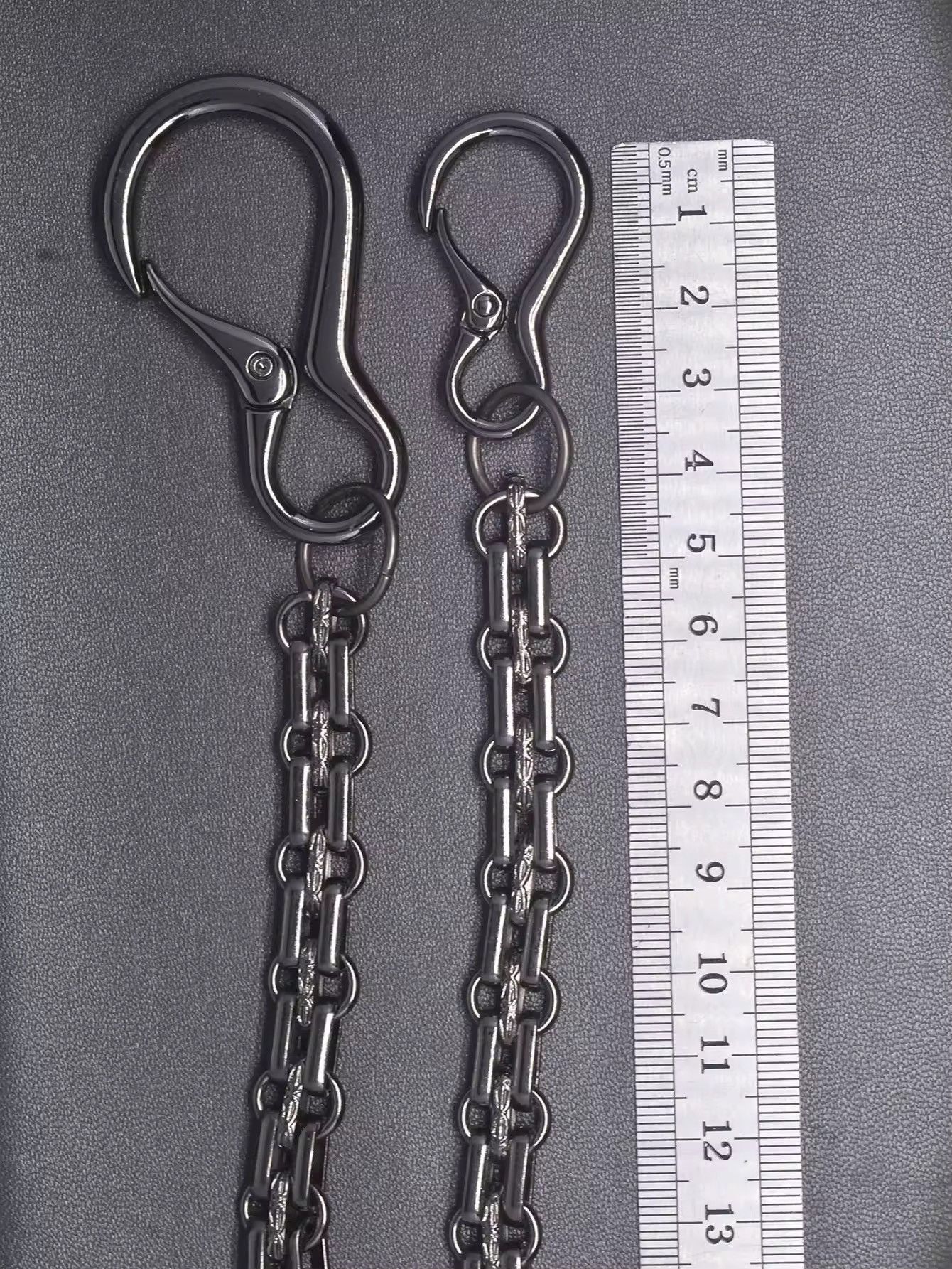 Jewelry 23 inch Long Punk Gunmetal Pants Wallet Chain Size ONE SIZE - 4 Thumbnail