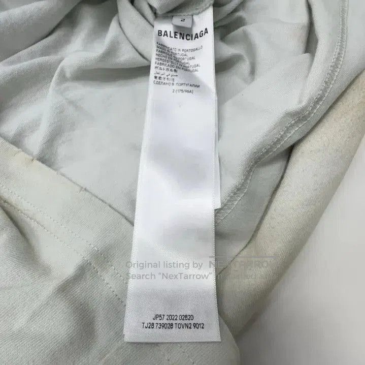 Balenciaga Balenciaga SS23 Embroidered Logo T. Size US M / EU 48-50 / 2 - 2 Thumbnail