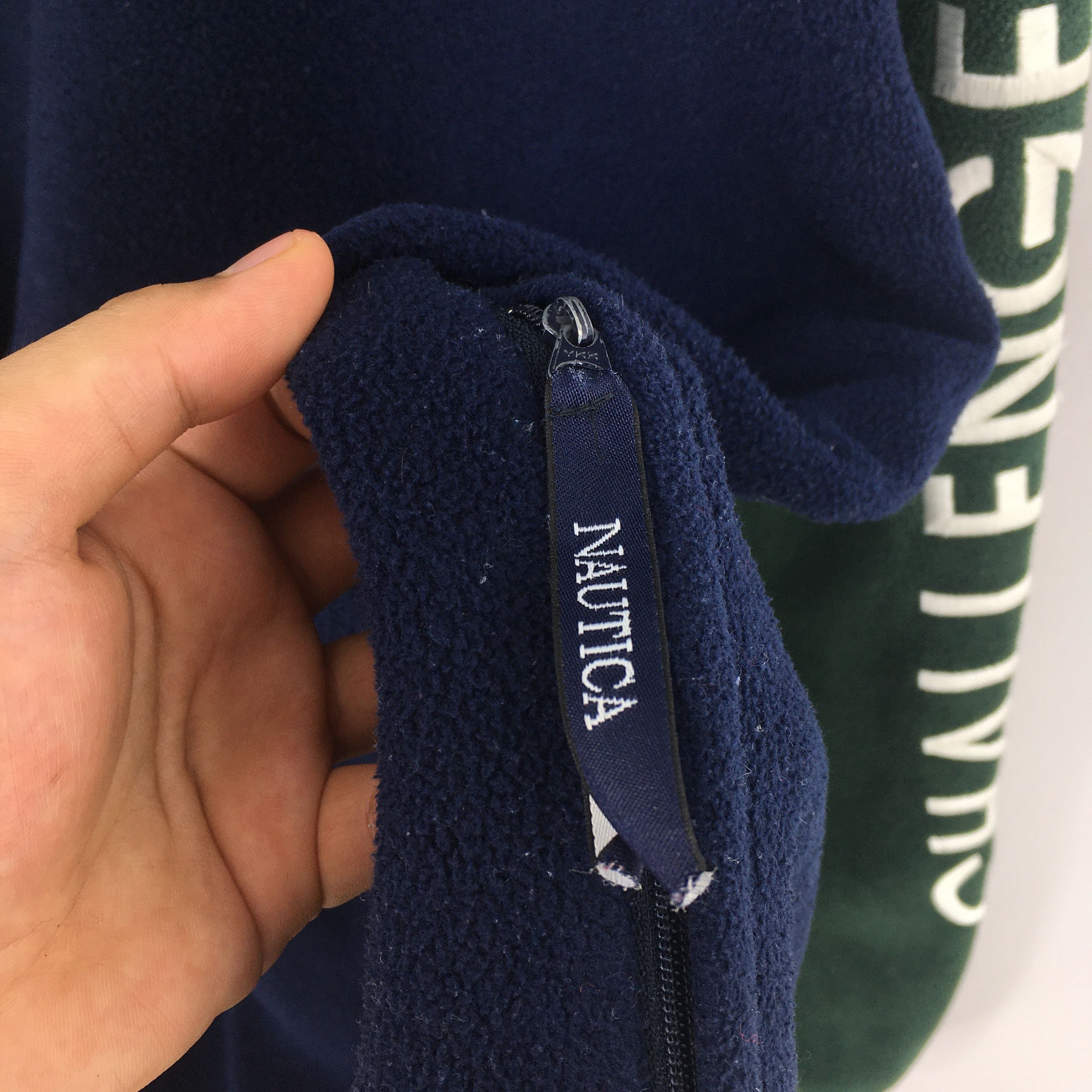 Nautica Vintage Nautica Challenge Fleece Jacket XL Size US XL / EU 56 / 4 - 7 Thumbnail