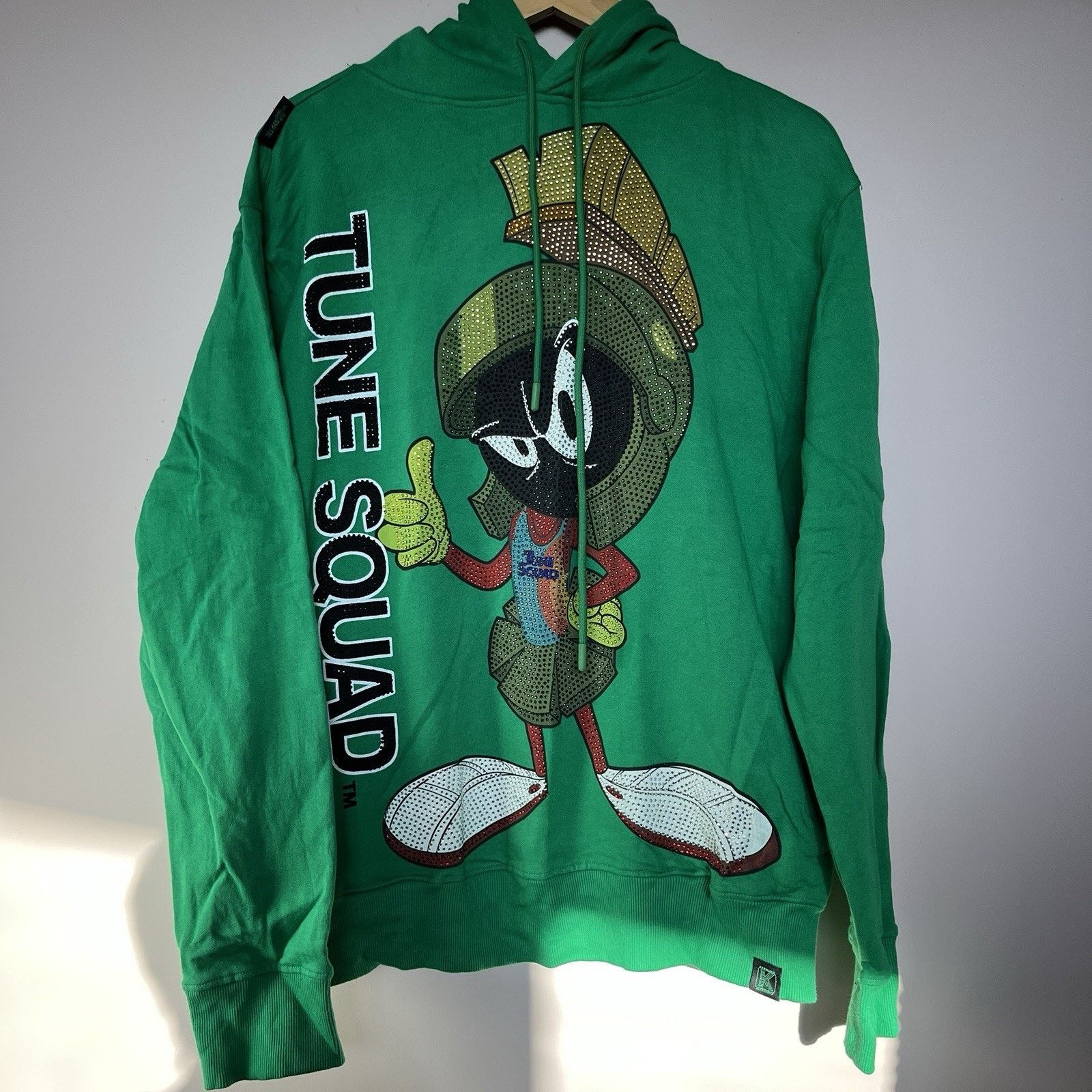 Warner Bros De Kryptic Space Jam A New Legacy Tune Squad Hoodie Green2XL Size US XXL / EU 58 / 5 - 1 Thumbnail
