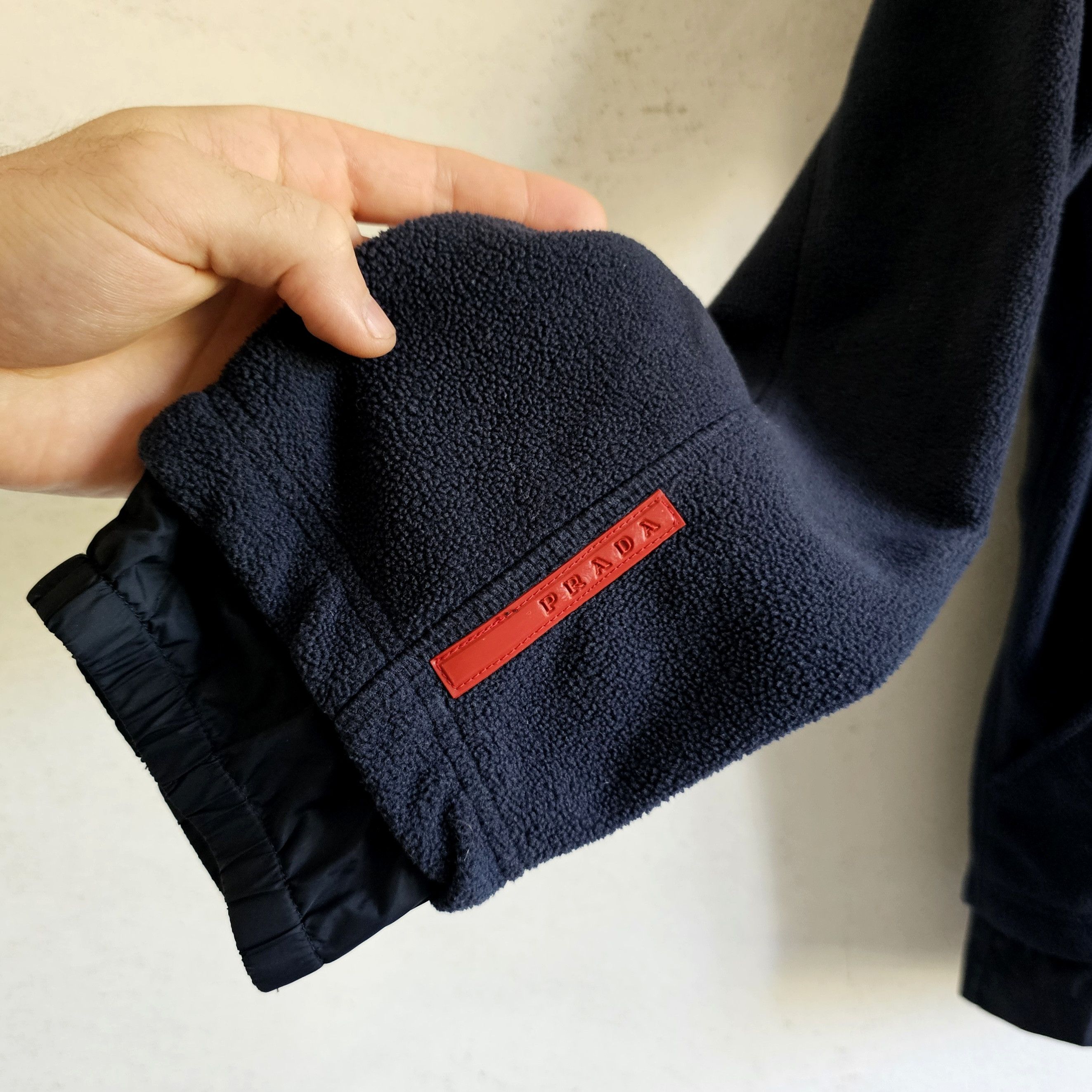 Prada Prada fleece hoodie vintage Size US M / EU 48-50 / 2 - 3 Thumbnail