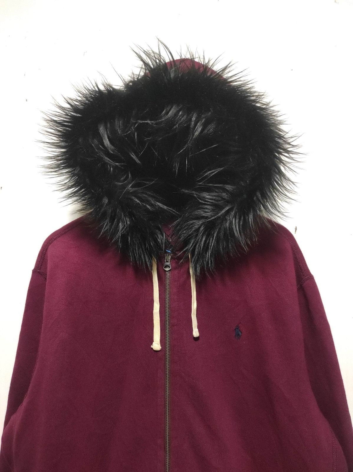 Polo Ralph Lauren Polo Ralph Lauren zipper fur hoodie LGB style Size US XL / EU 56 / 4 - 3 Thumbnail