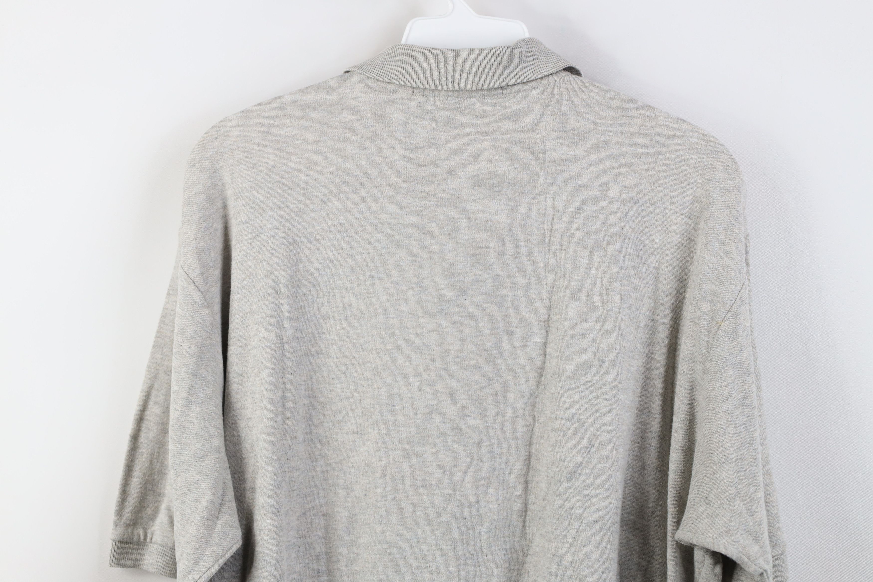 Ralph Lauren Vintage 90s Ralph Lauren Cotton Golf Polo Shirt Heather Gray Size US M / EU 48-50 / 2 - 14 Thumbnail