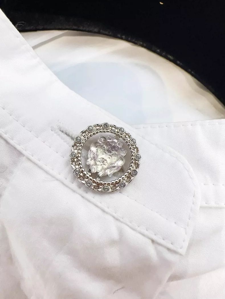 Other Chanel 22p white one-button shirt Size XS / US 0-2 / IT 36-38 - 5 Thumbnail
