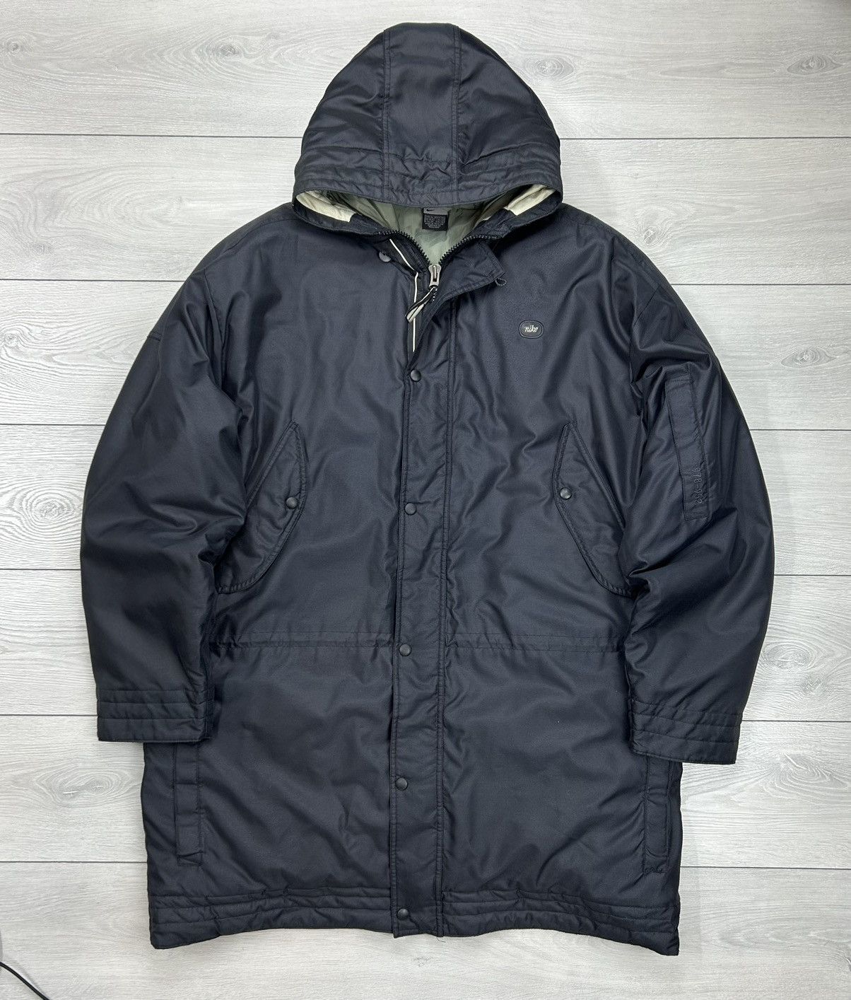Nike × Vintage Nike Vintage Parka Jacket size XL Size US XL / EU 56 / 4 - 1 Thumbnail