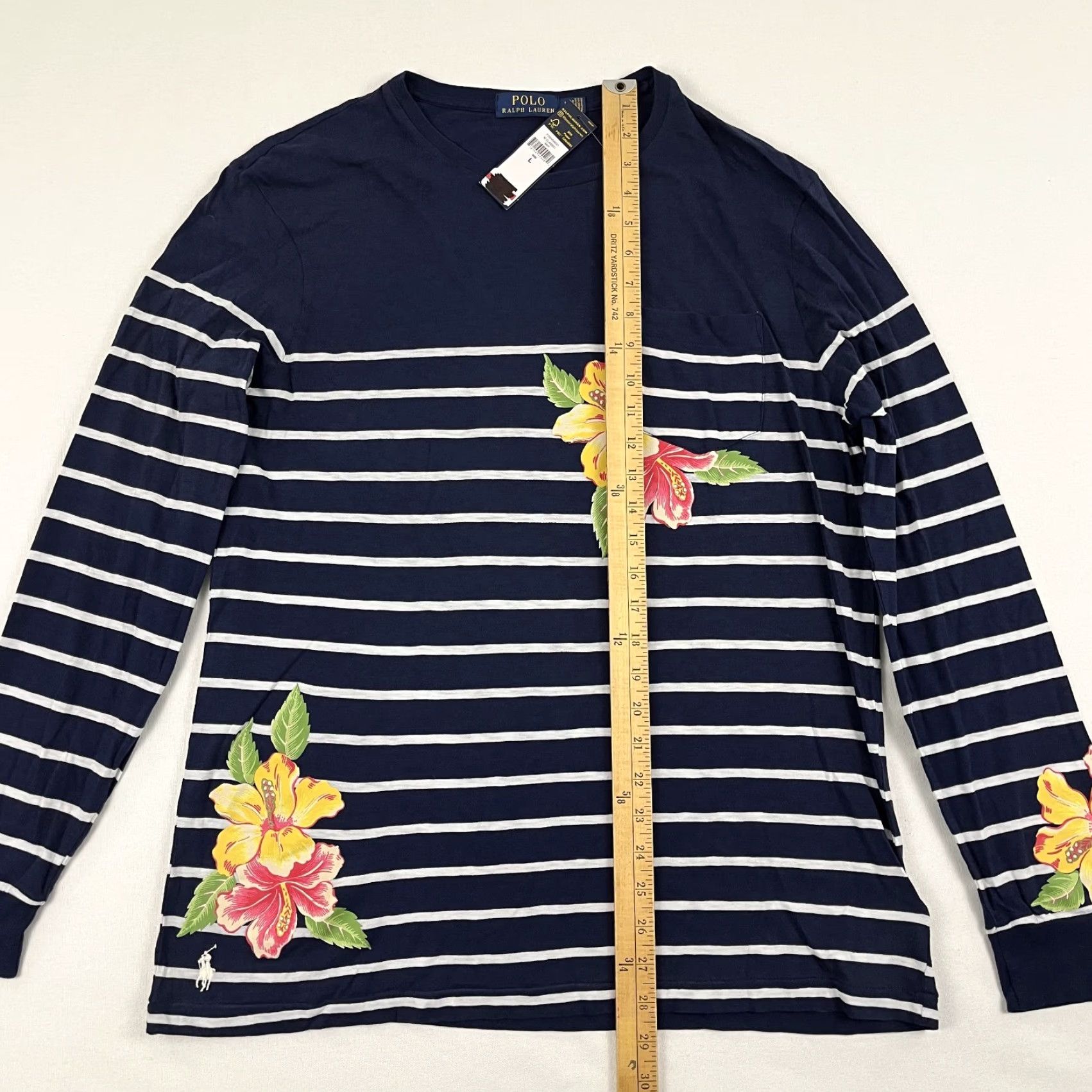 Polo Ralph Lauren Polo Ralph Lauren Shirt Mens Large Blue Floral Hawaiian Short Sleeve New Size US L / EU 52-54 / 3 - 5 Thumbnail