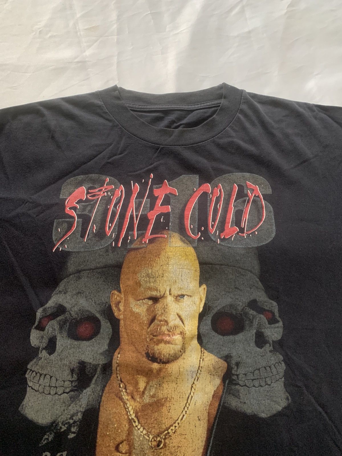 WWF Vintage WWE Stone Cold Size US XL / EU 56 / 4 - 2 Thumbnail
