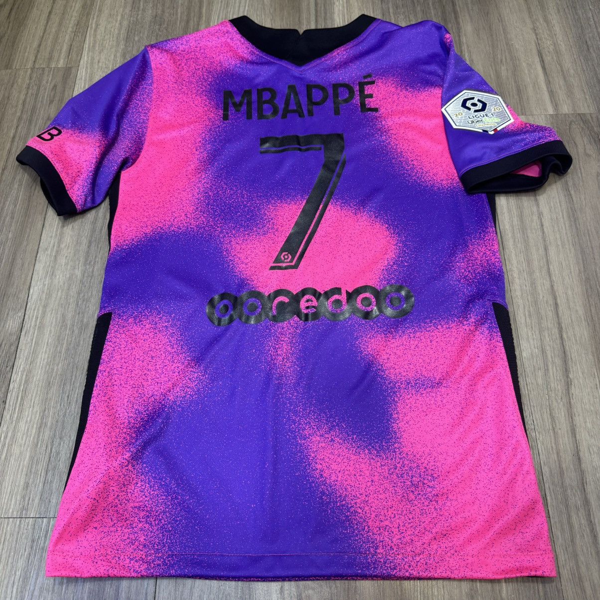 Jordan Brand × Nike PSG 20/21 fourth away shirt #7 Mbappe Size US S / EU 44-46 / 1 - 2 Thumbnail