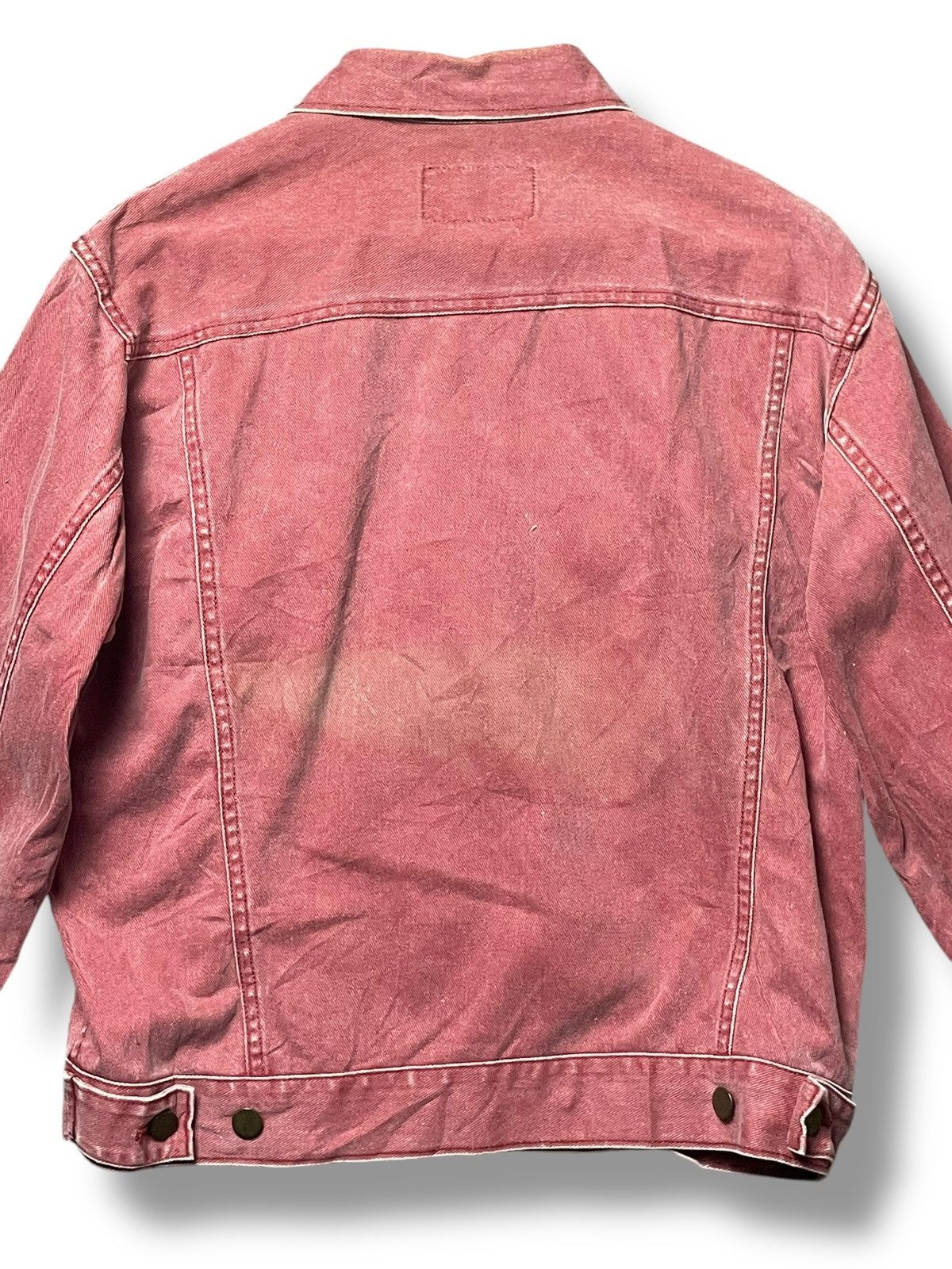 Japanese Brand × Vintage Private Time Crop Denim Jacket (46) Size US L / EU 52-54 / 3 - 5 Thumbnail