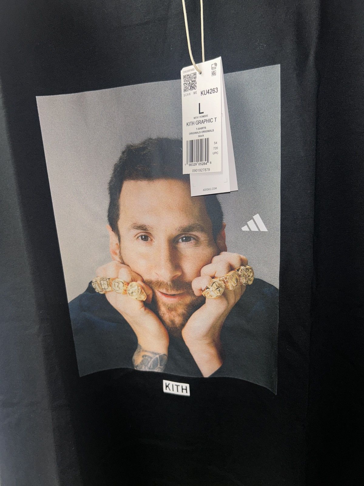 Adidas × Kith Kith for adidas lionel messi graphic t shirt rings large Size US L / EU 52-54 / 3 - 3 Thumbnail