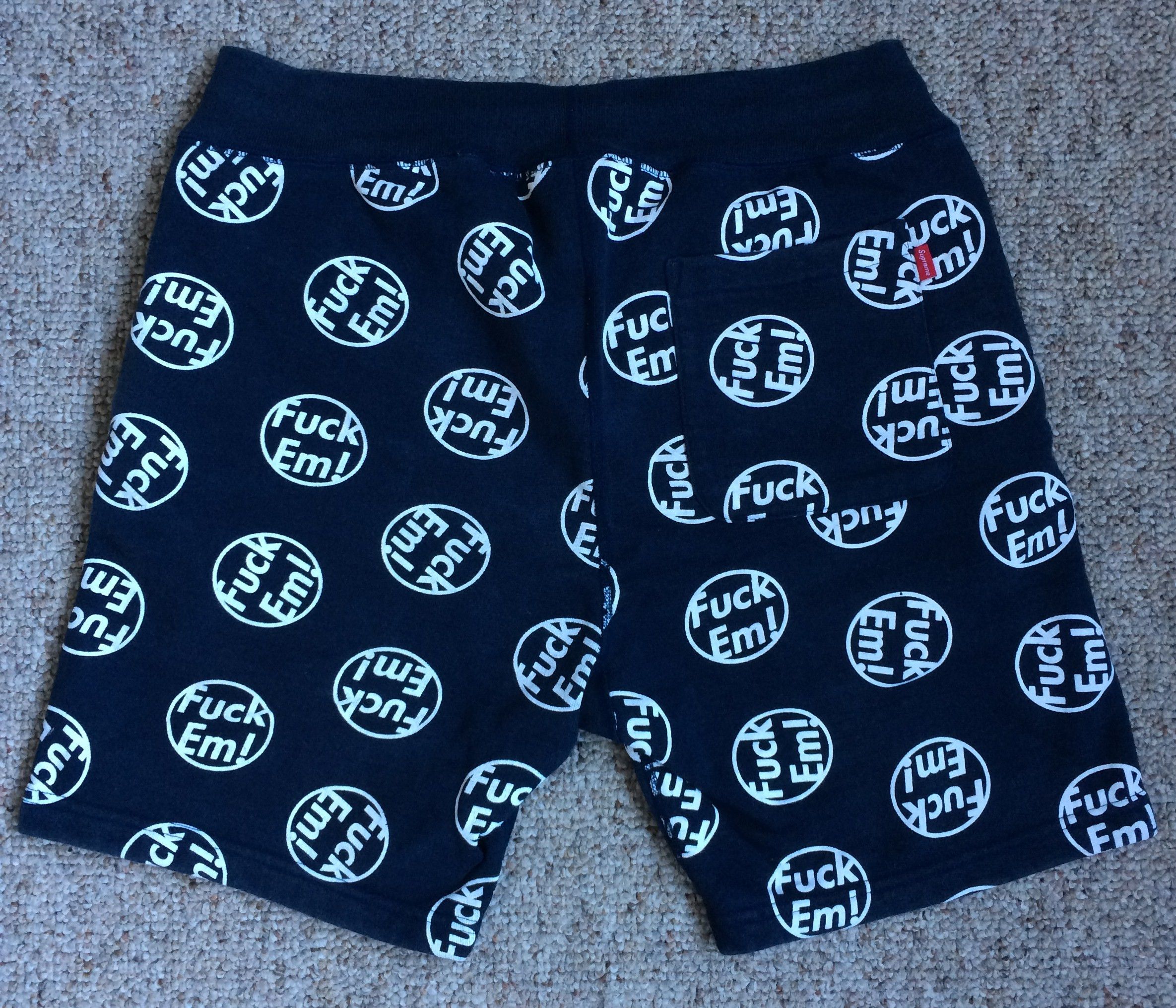 Supreme F/W 2014 Supreme Fuck 'Em Shorts size small Size US 30 / EU 46 - 2 Thumbnail