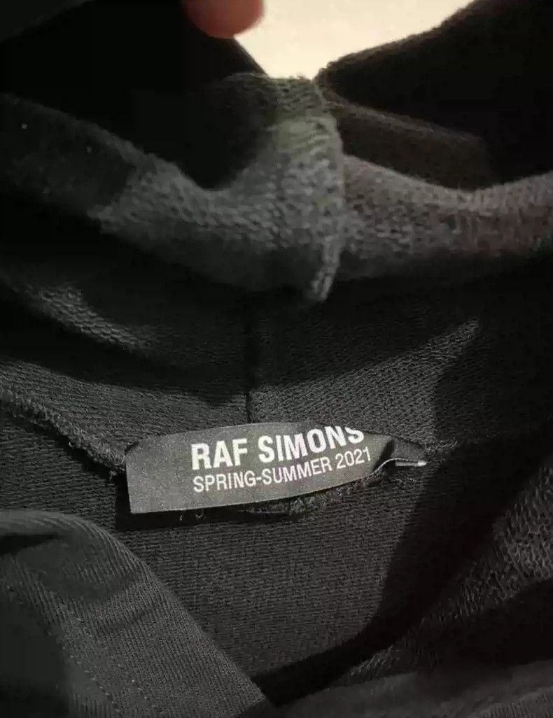 Raf Simons Raf Simons Raf Simons Ss21 TV slogan vest sleeveless hoodi Size US L / EU 52-54 / 3 - 2 Thumbnail