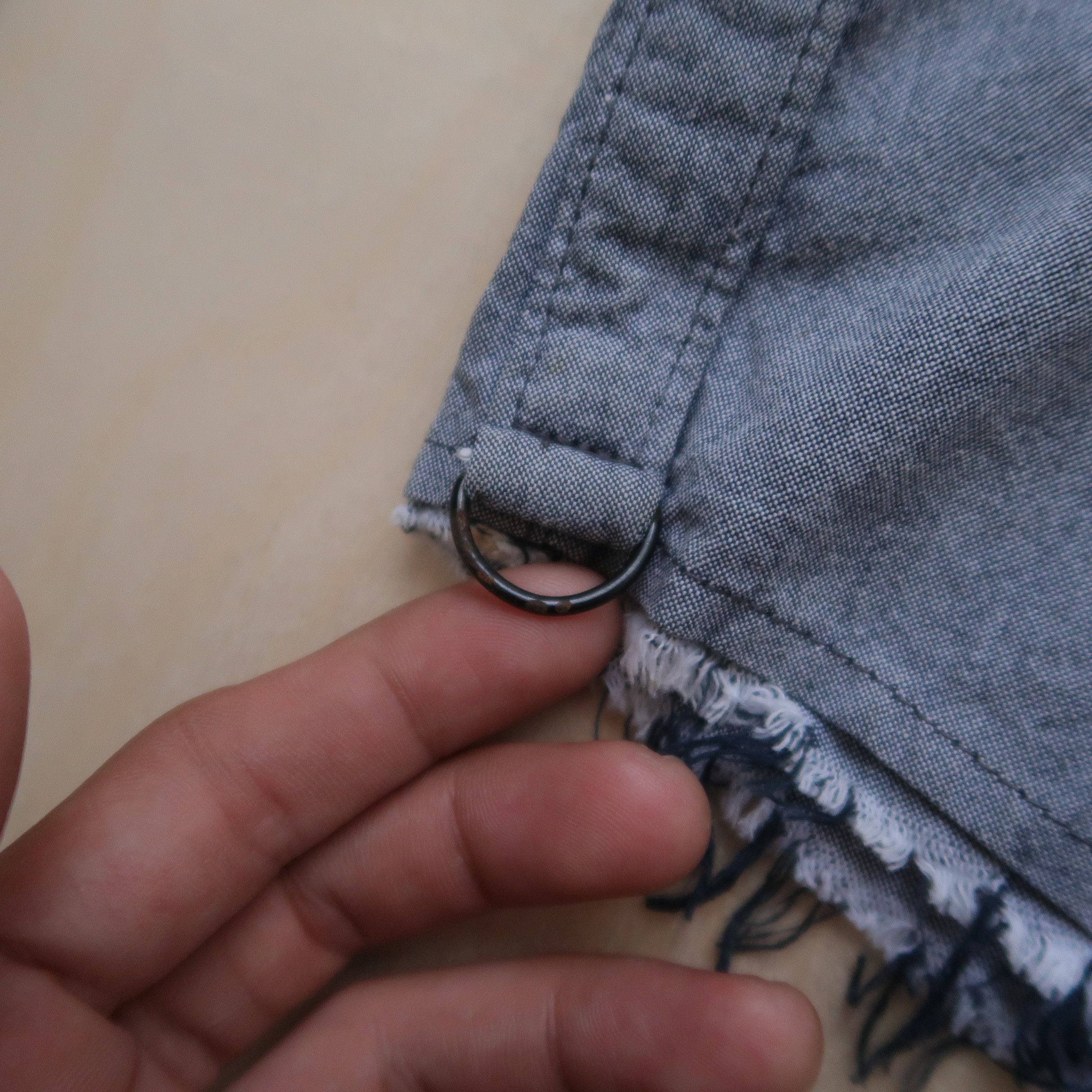 Japanese Brand 1990s Diesel Distressed Western Shirt Unfinished Size US M / EU 48-50 / 2 - 19 Thumbnail