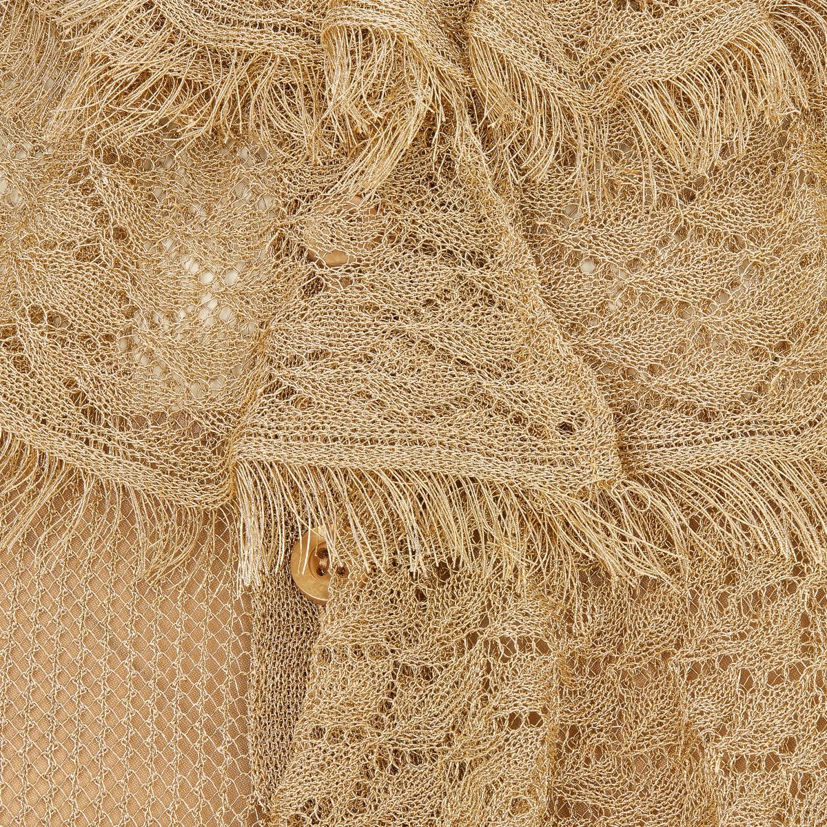 o1bcso1str0225 Frilled Top in Golden