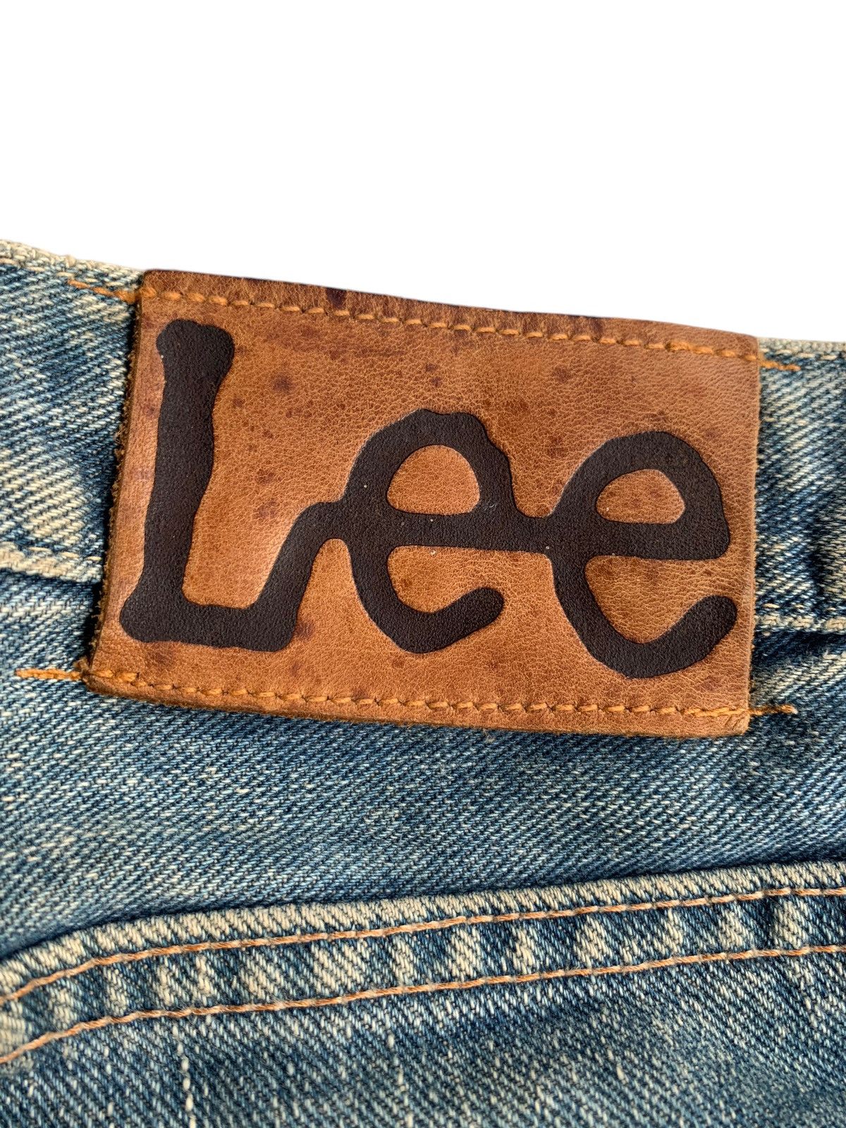 Jean × Lee Vintage Lee Riders Selvedge Distressed Denim Size US 30 / EU 46 - 11 Thumbnail