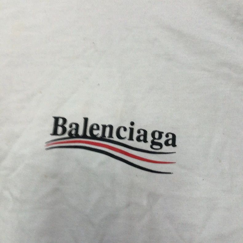 Balenciaga Balenciaga Embroidered Coke Logo Short Sleeve T-Shirt Size US XXS / EU 40 - 3 Thumbnail